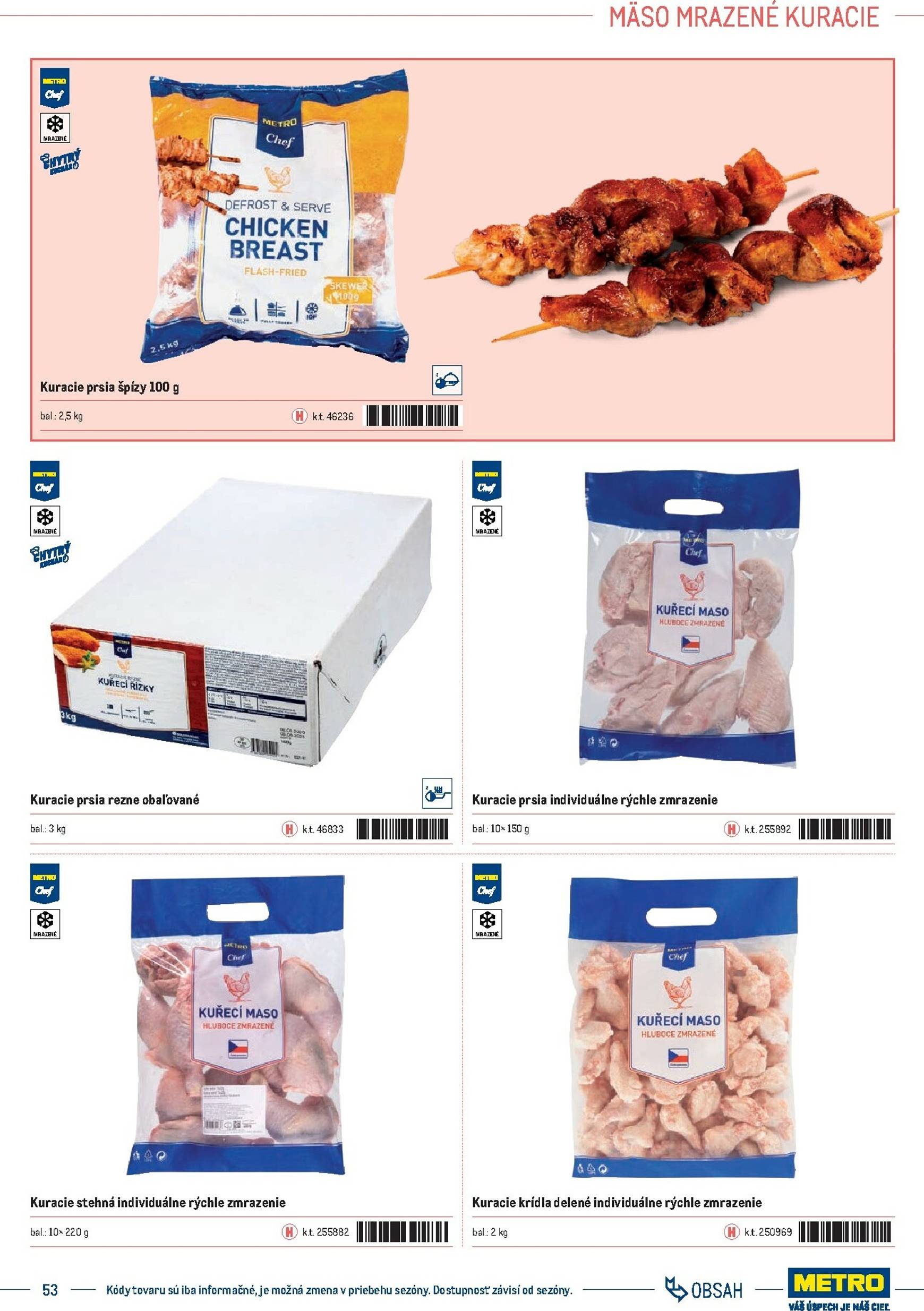 Page 53 of Aktuálny metro leták platný od stredy 01.10 do 31.12