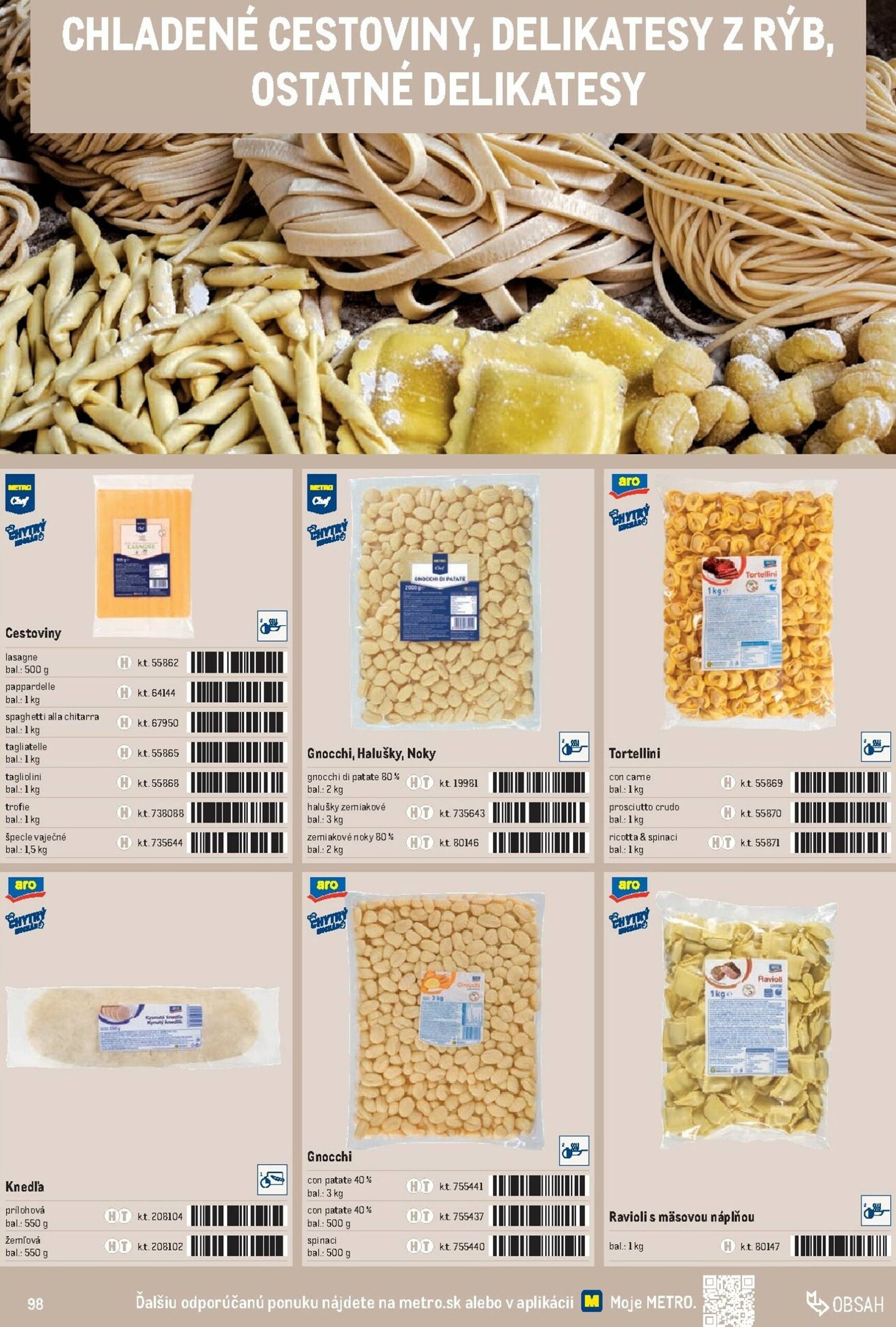 Page 98 of Aktuálny metro leták platný od stredy 01.10 do 31.12