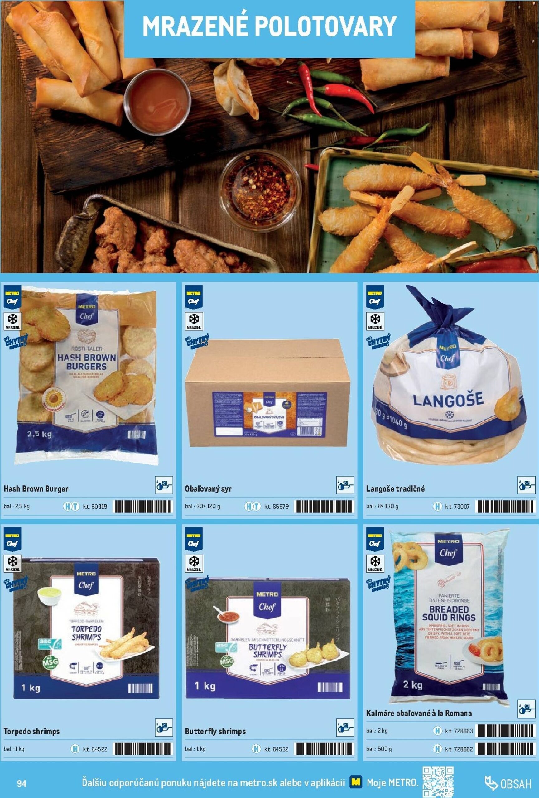 Page 94 of Aktuálny metro leták platný od stredy 01.10 do 31.12