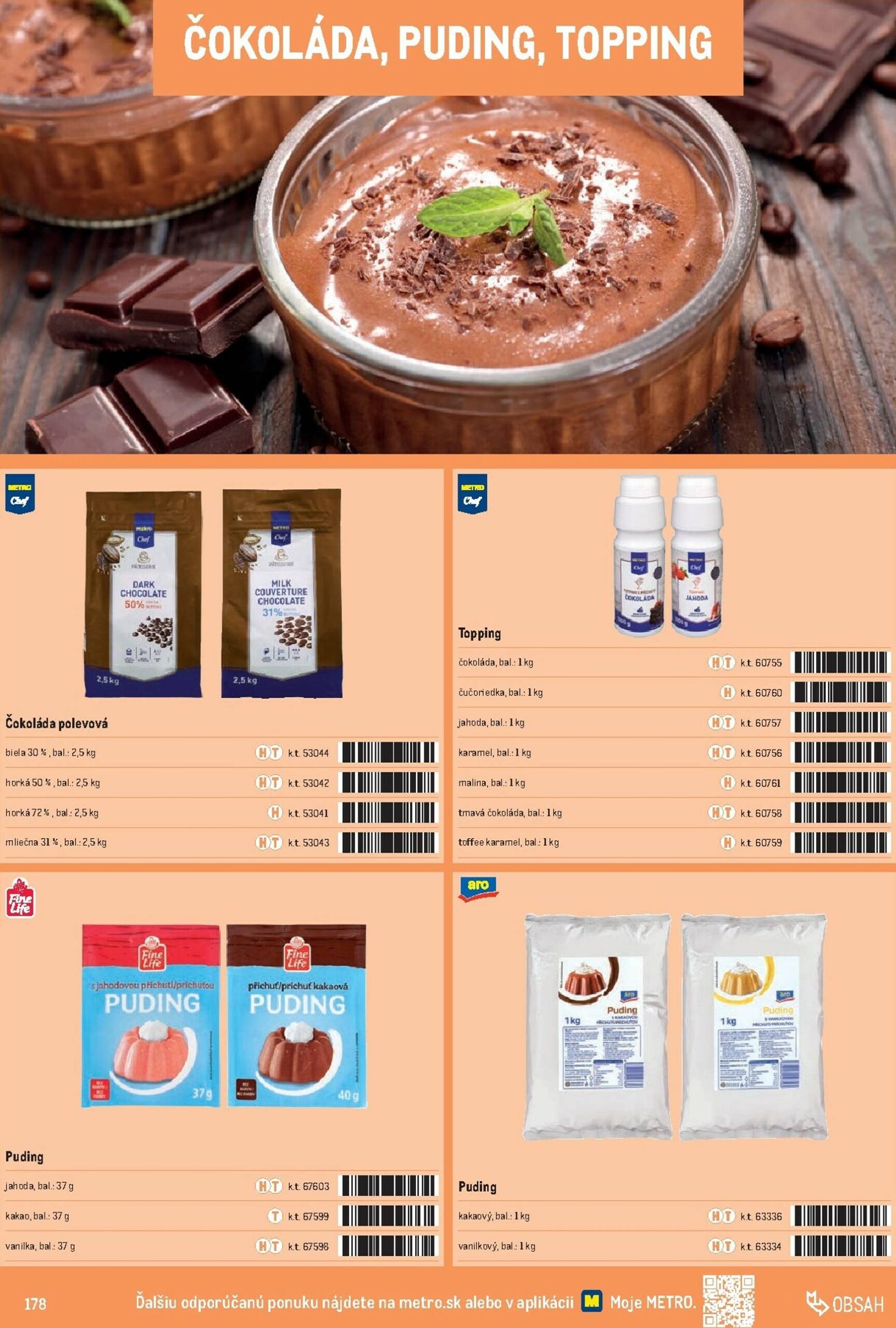 Page 178 of Aktuálny metro leták platný od stredy 01.10 do 31.12