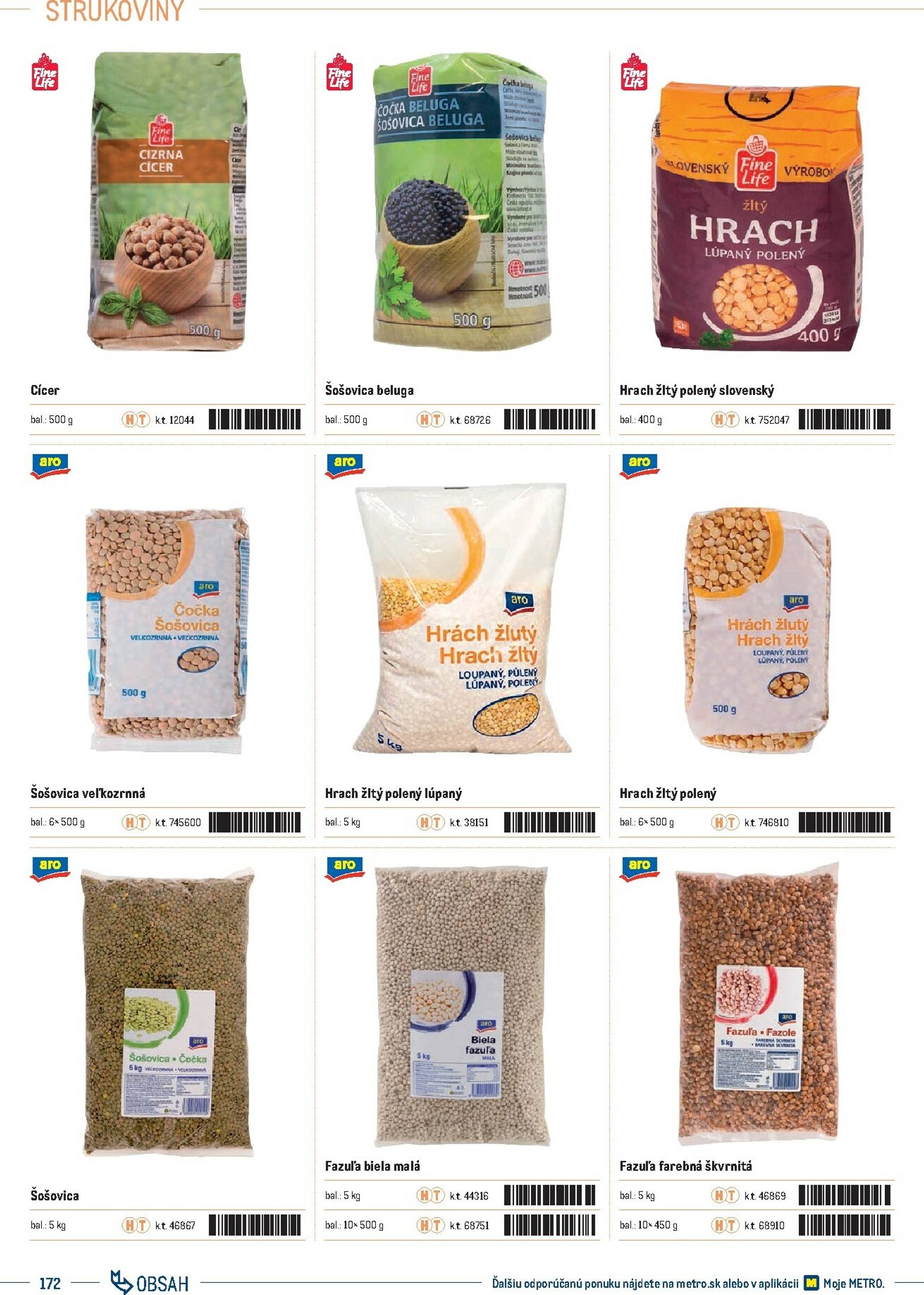 Page 172 of Aktuálny metro leták platný od stredy 01.10 do 31.12