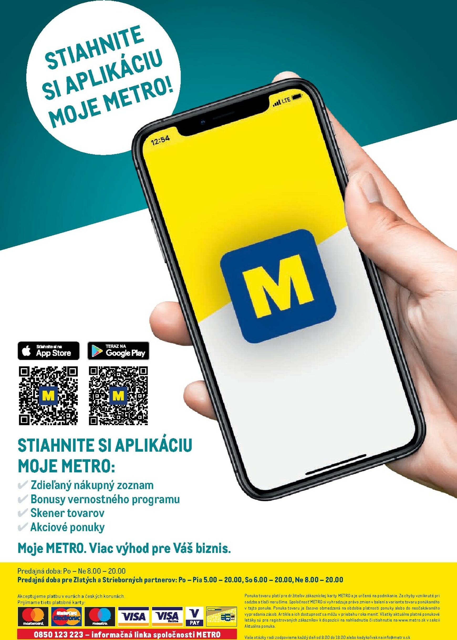 Page 224 of Aktuálny metro leták platný od stredy 01.10 do 31.12