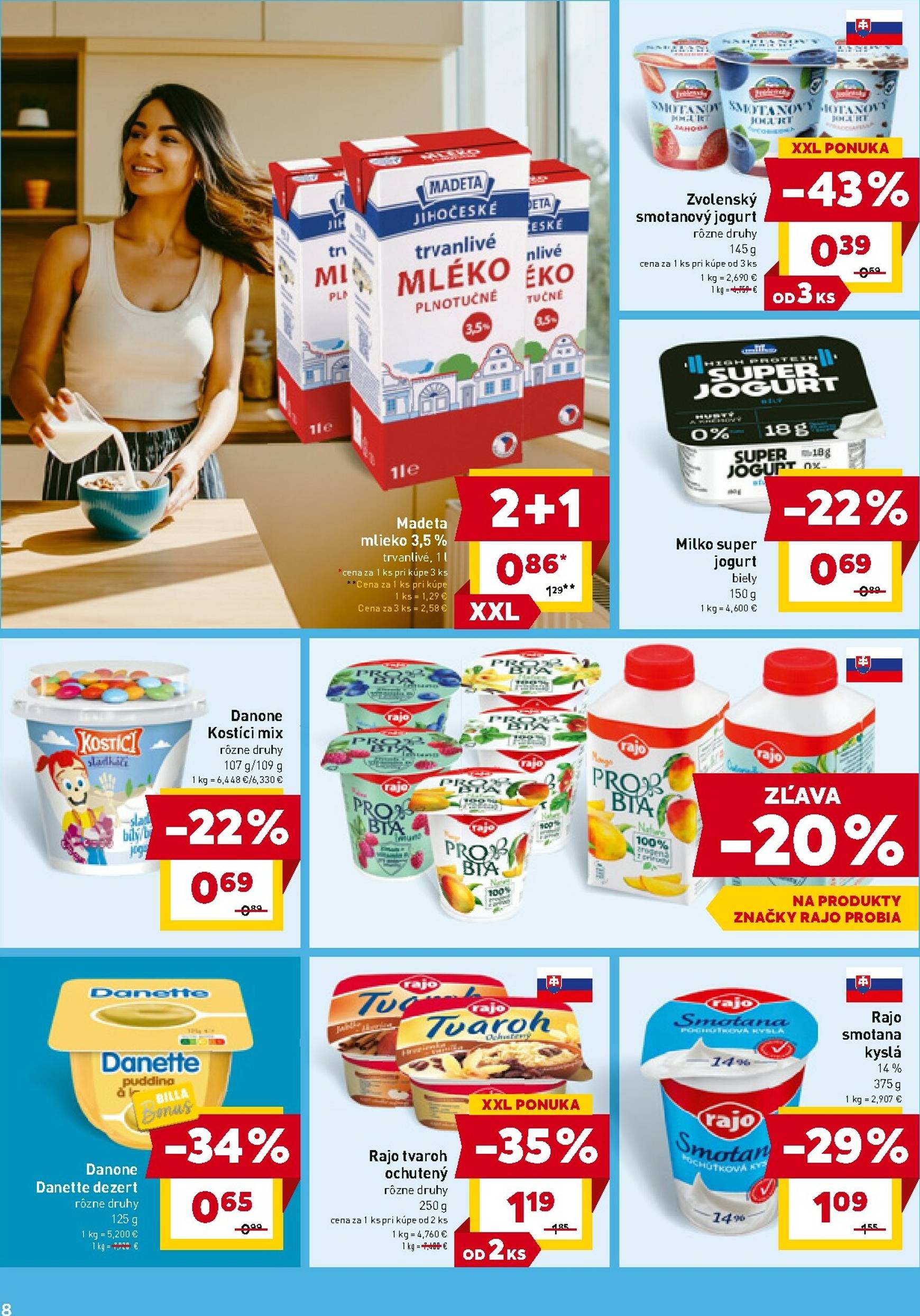 Page 8 of Aktuálny billa leták platný od stredy 22.10 do 28.10