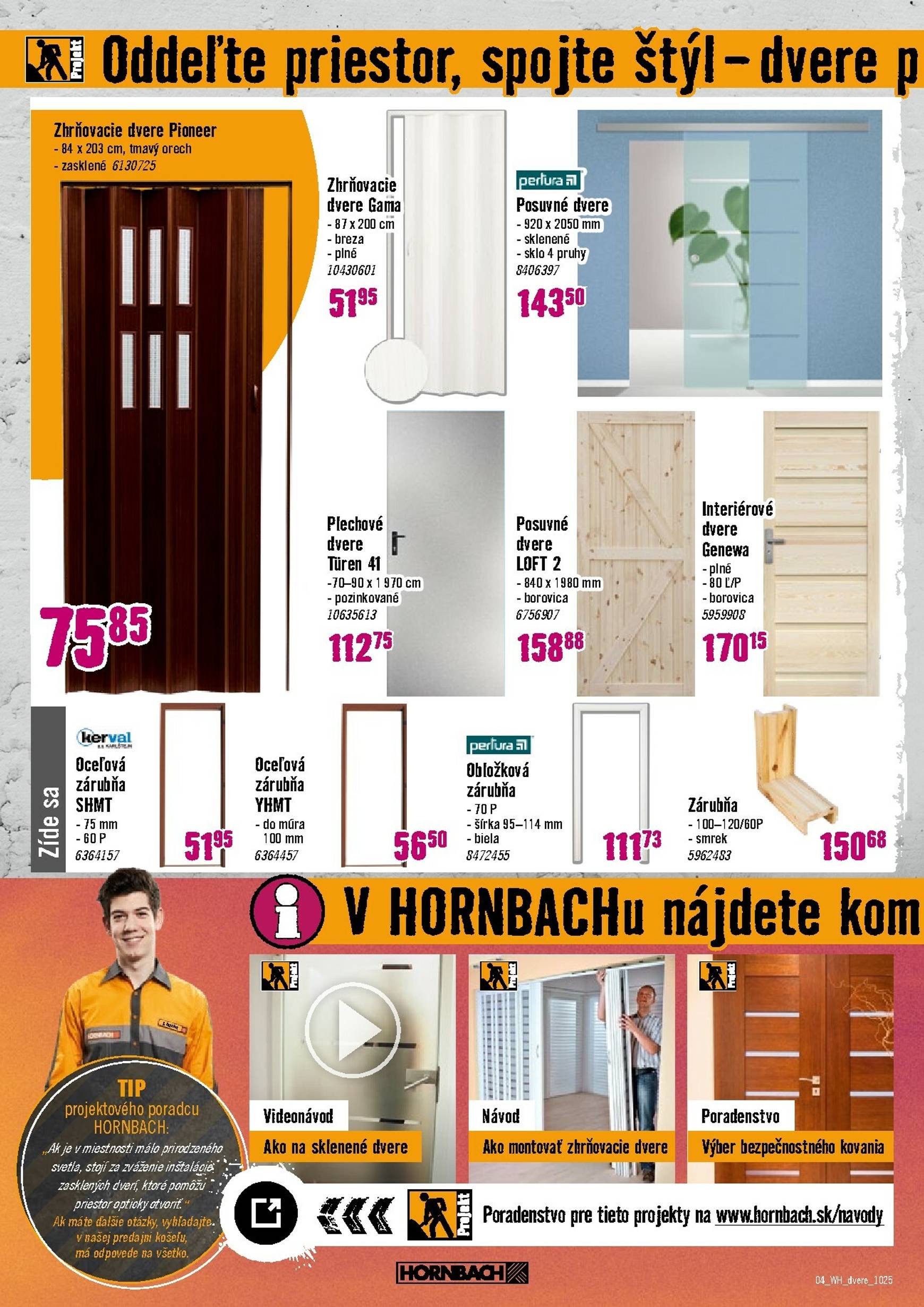 Page 4 of Aktuálny hornbach leták platný od stredy 22.10 do 05.11