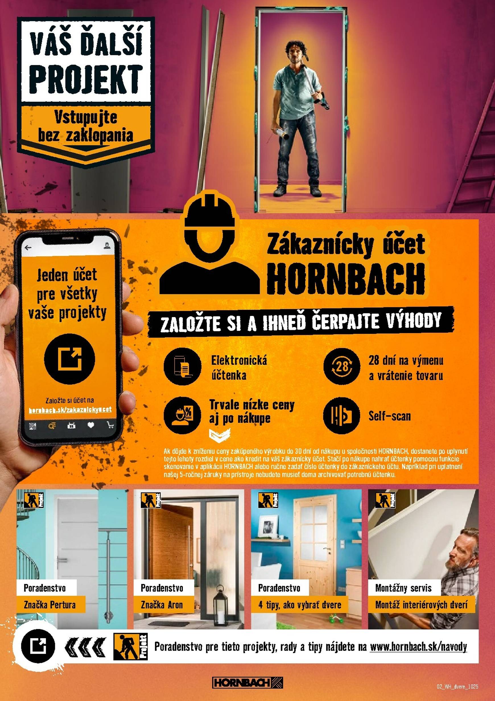 Page 2 of Aktuálny hornbach leták platný od stredy 22.10 do 05.11