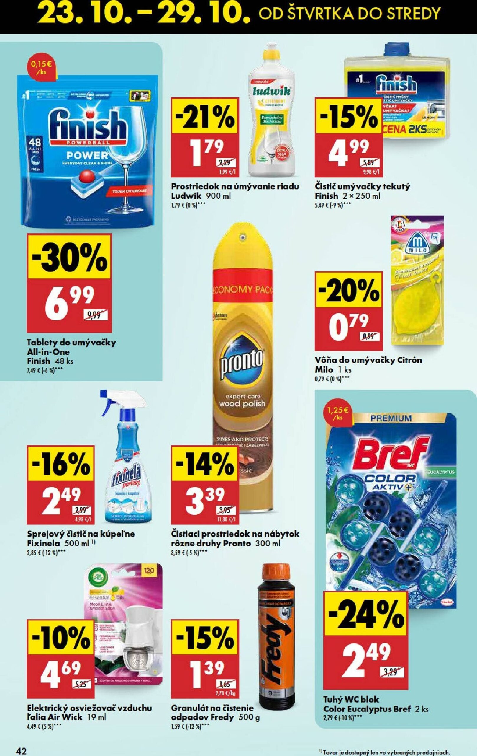 Page 42 of Aktuálny biedronka leták platný od štvrtka 23.10 do 29.10