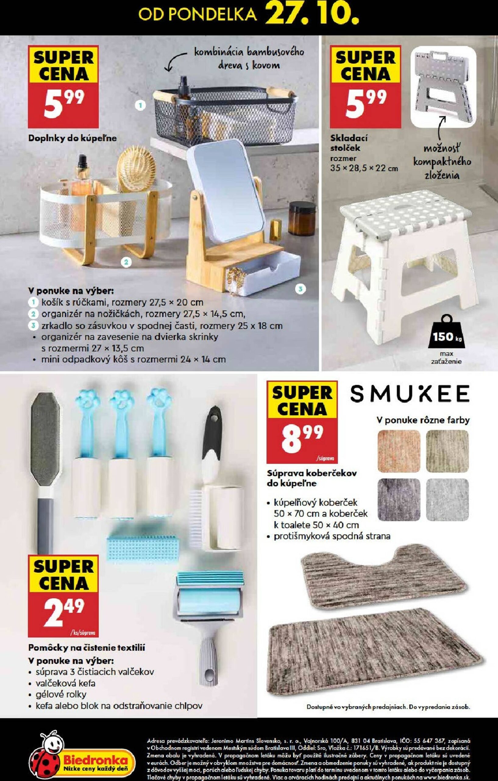 Page 48 of Aktuálny biedronka leták platný od štvrtka 23.10 do 29.10