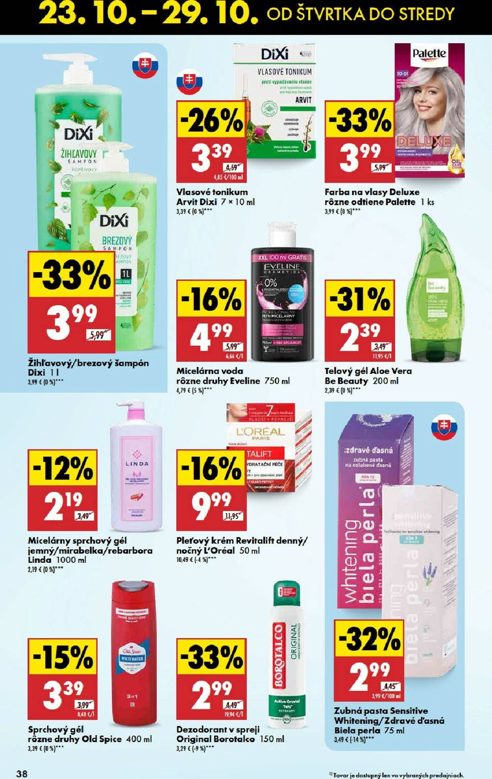 Page 38 of Aktuálny biedronka leták platný od štvrtka 23.10 do 29.10