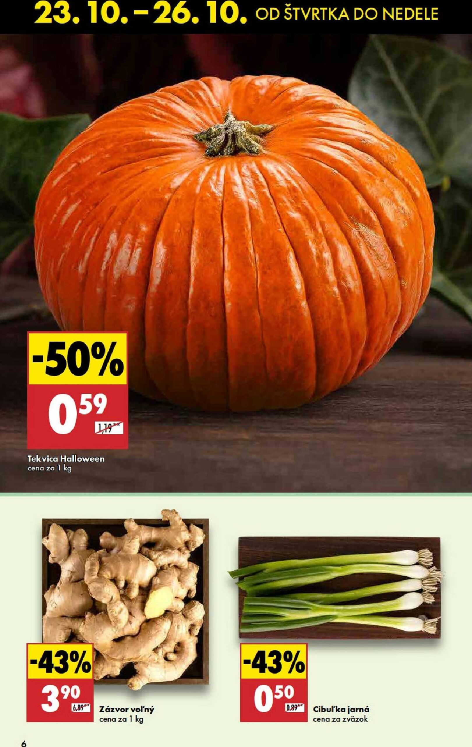 Page 6 of Aktuálny biedronka leták platný od štvrtka 23.10 do 29.10