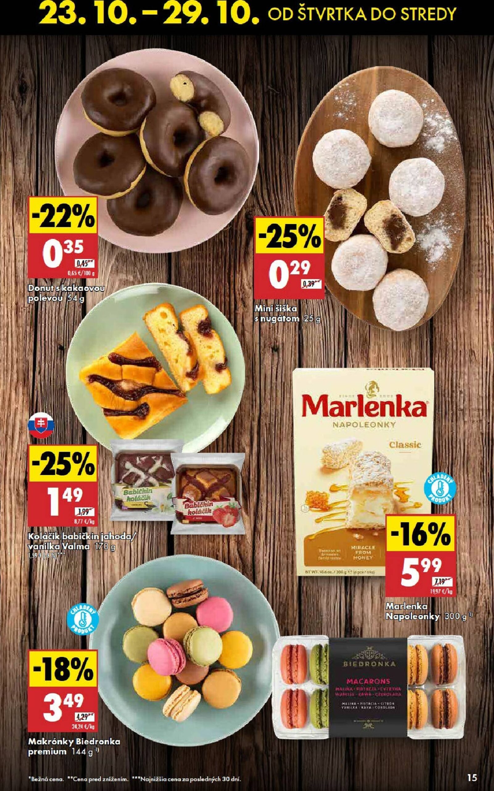 Page 15 of Aktuálny biedronka leták platný od štvrtka 23.10 do 29.10