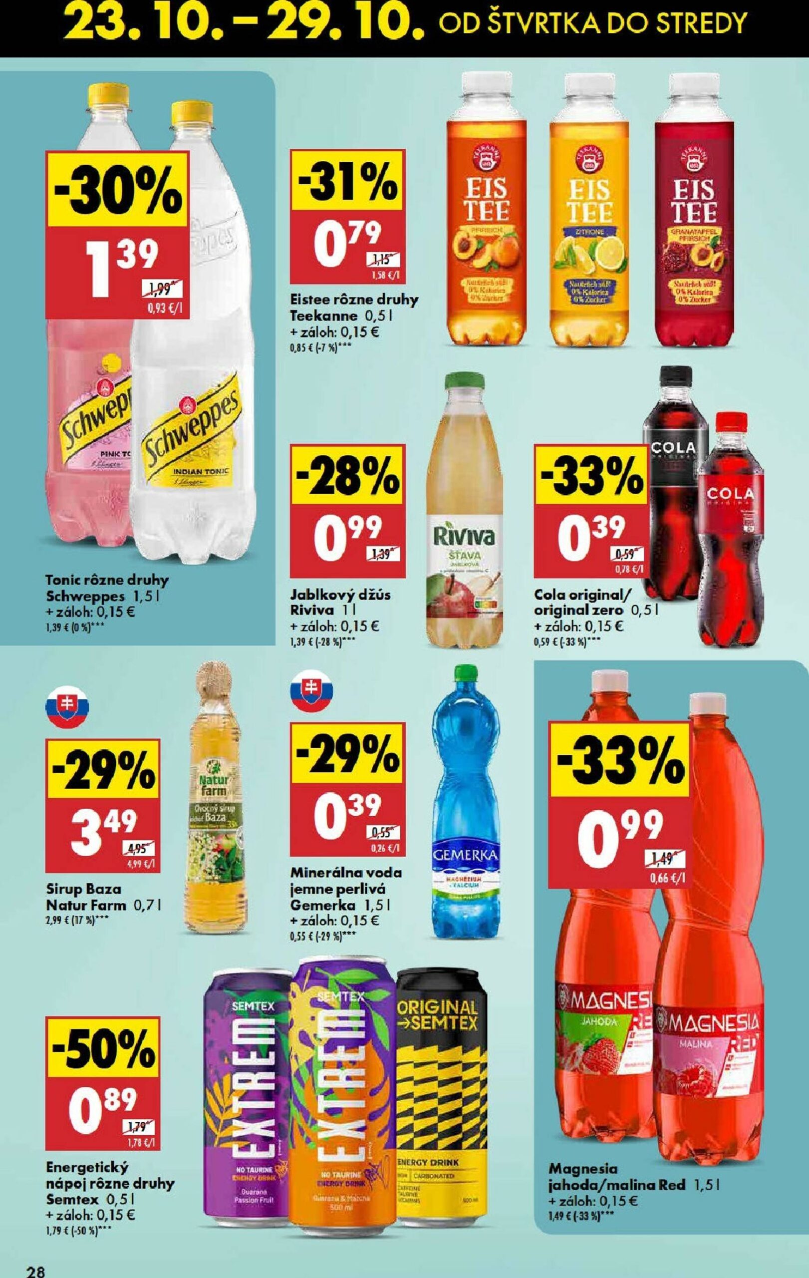 Page 28 of Aktuálny biedronka leták platný od štvrtka 23.10 do 29.10