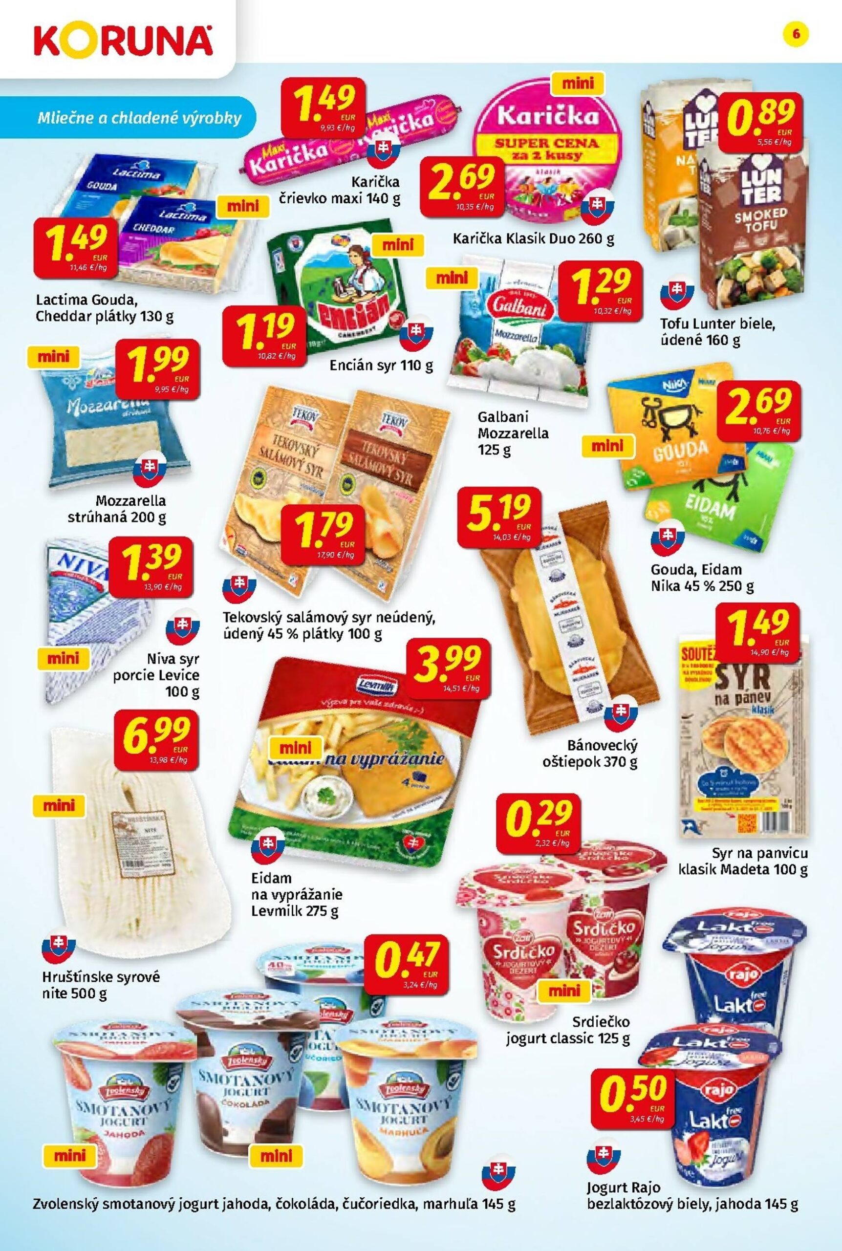 Page 6 of Aktuálny koruna leták platný od piatka 24.10 do 05.11