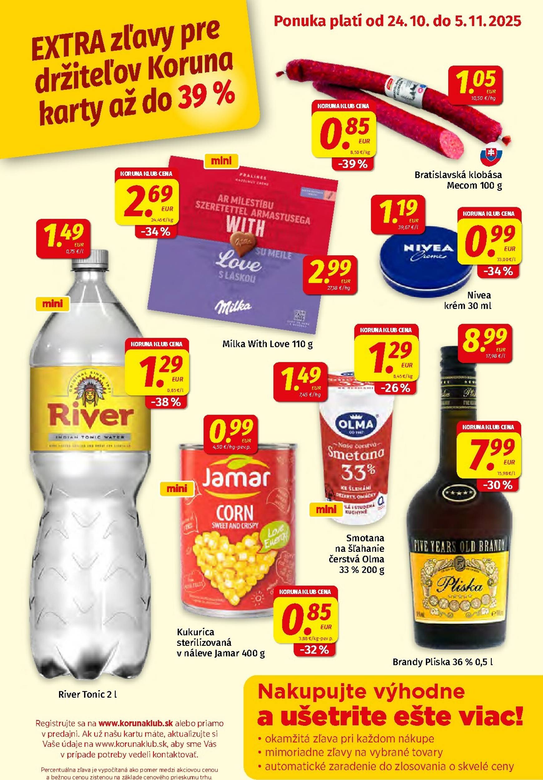 Page 9 of Aktuálny koruna leták platný od piatka 24.10 do 05.11