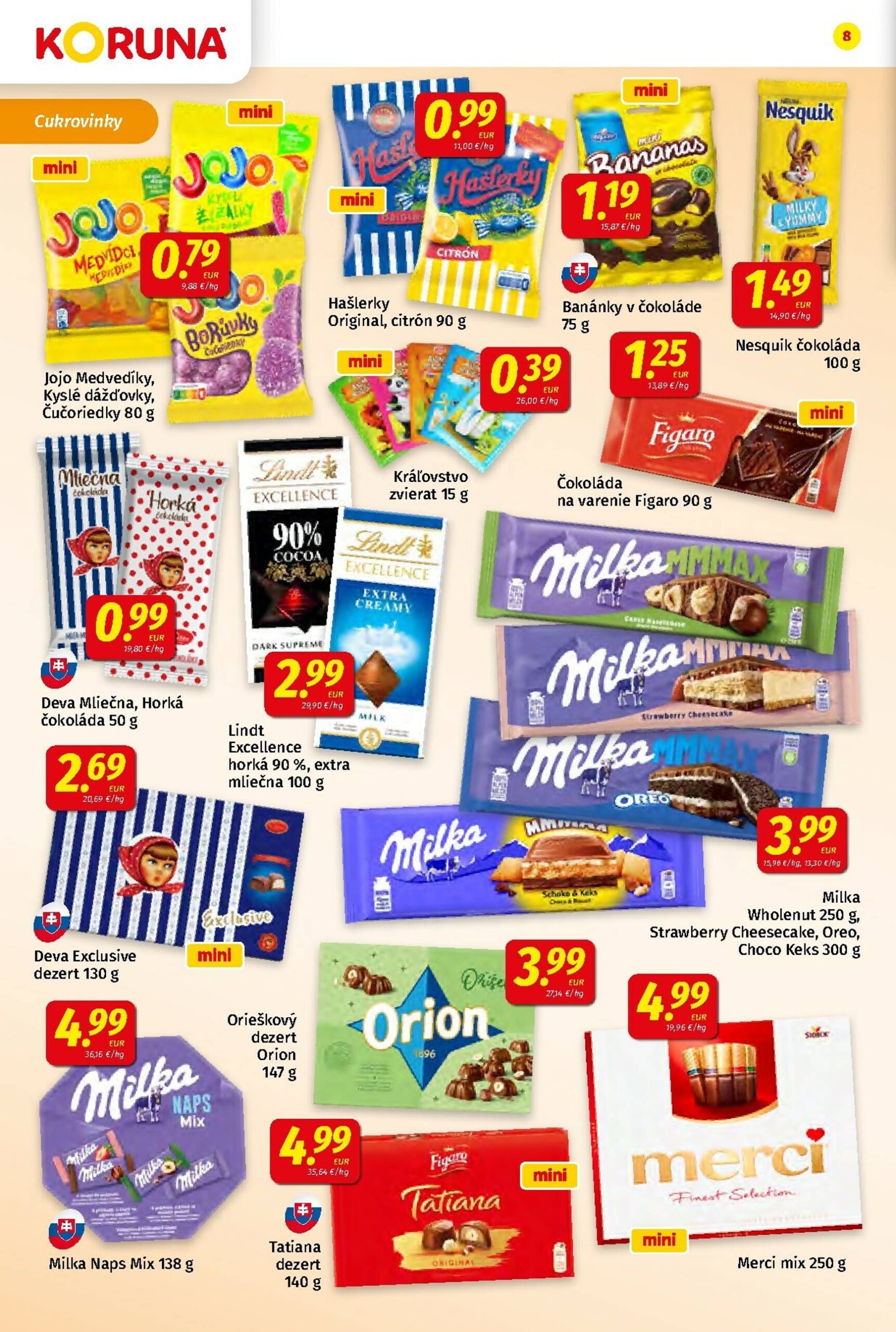 Page 8 of Aktuálny koruna leták platný od piatka 24.10 do 05.11