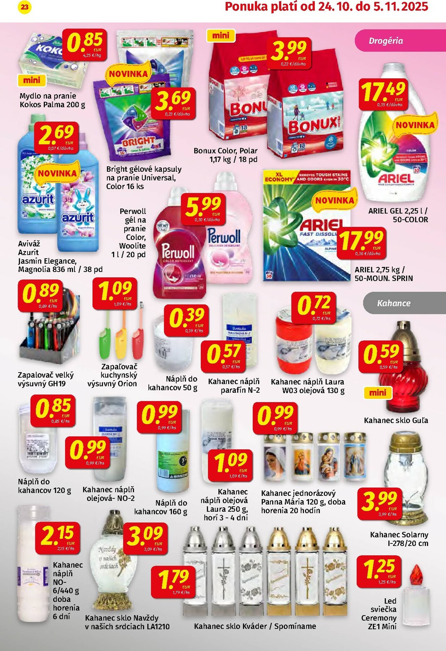 Page 23 of Aktuálny koruna leták platný od piatka 24.10 do 05.11