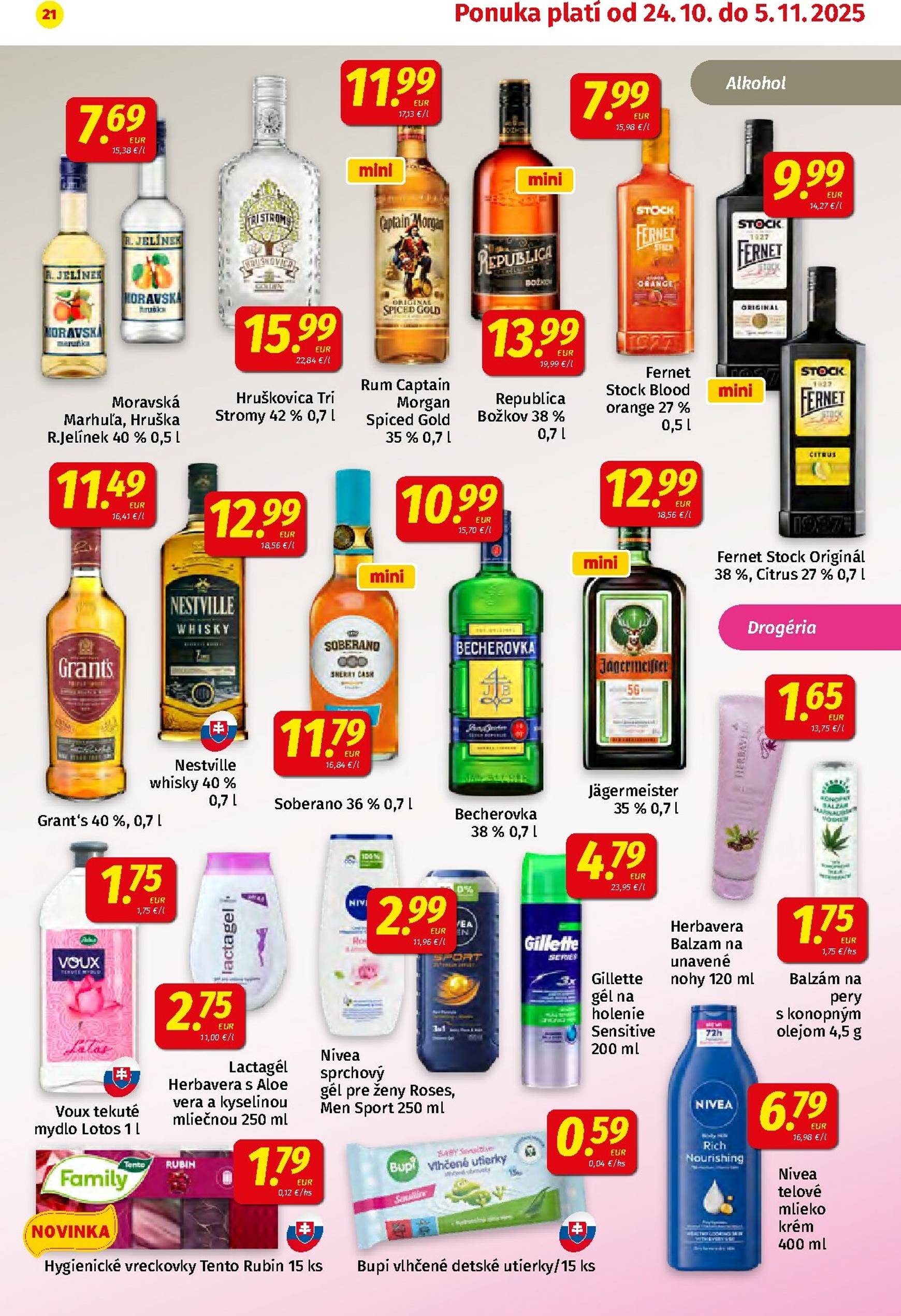 Page 21 of Aktuálny koruna leták platný od piatka 24.10 do 05.11