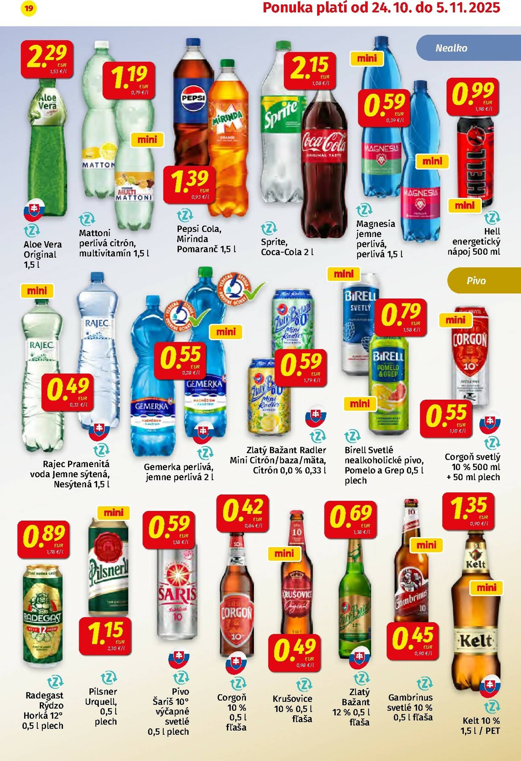 Page 19 of Aktuálny koruna leták platný od piatka 24.10 do 05.11