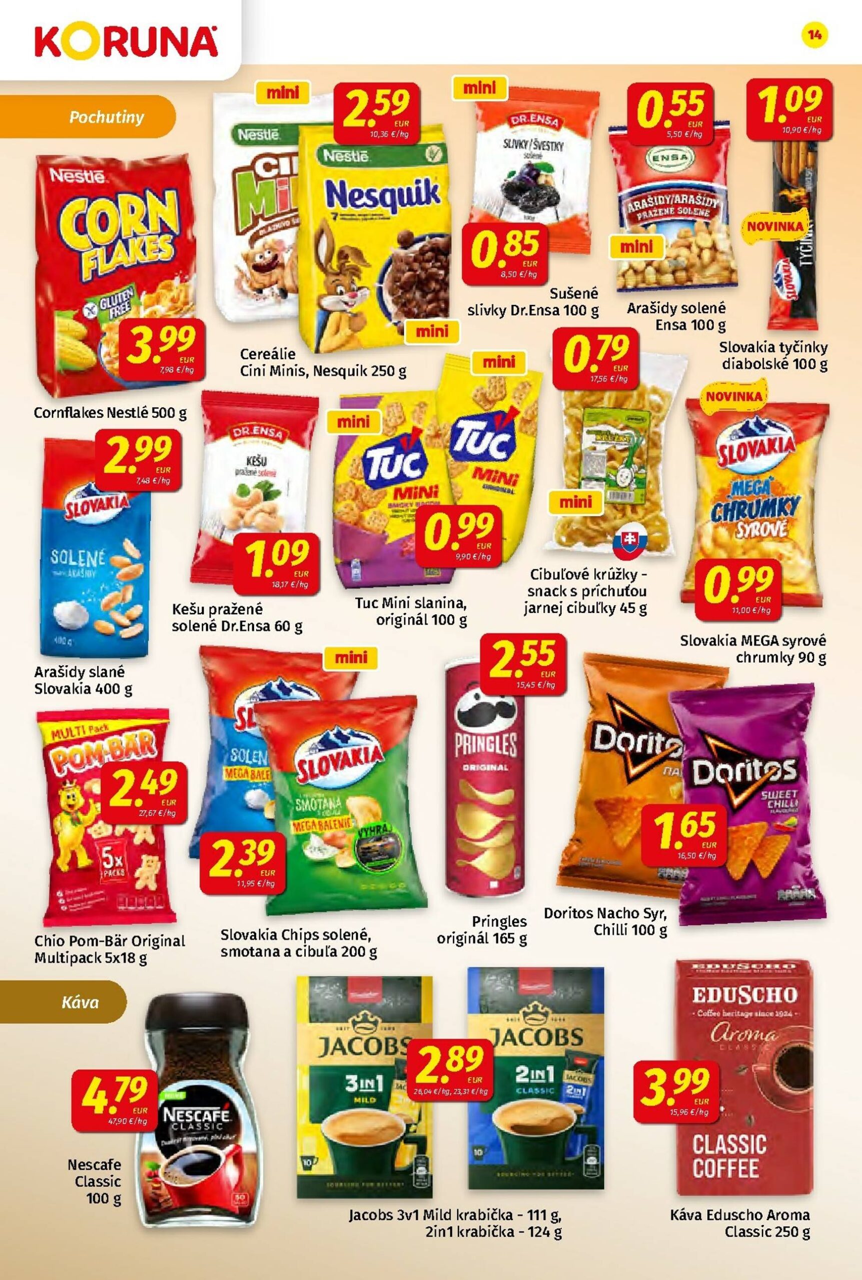 Page 14 of Aktuálny koruna leták platný od piatka 24.10 do 05.11