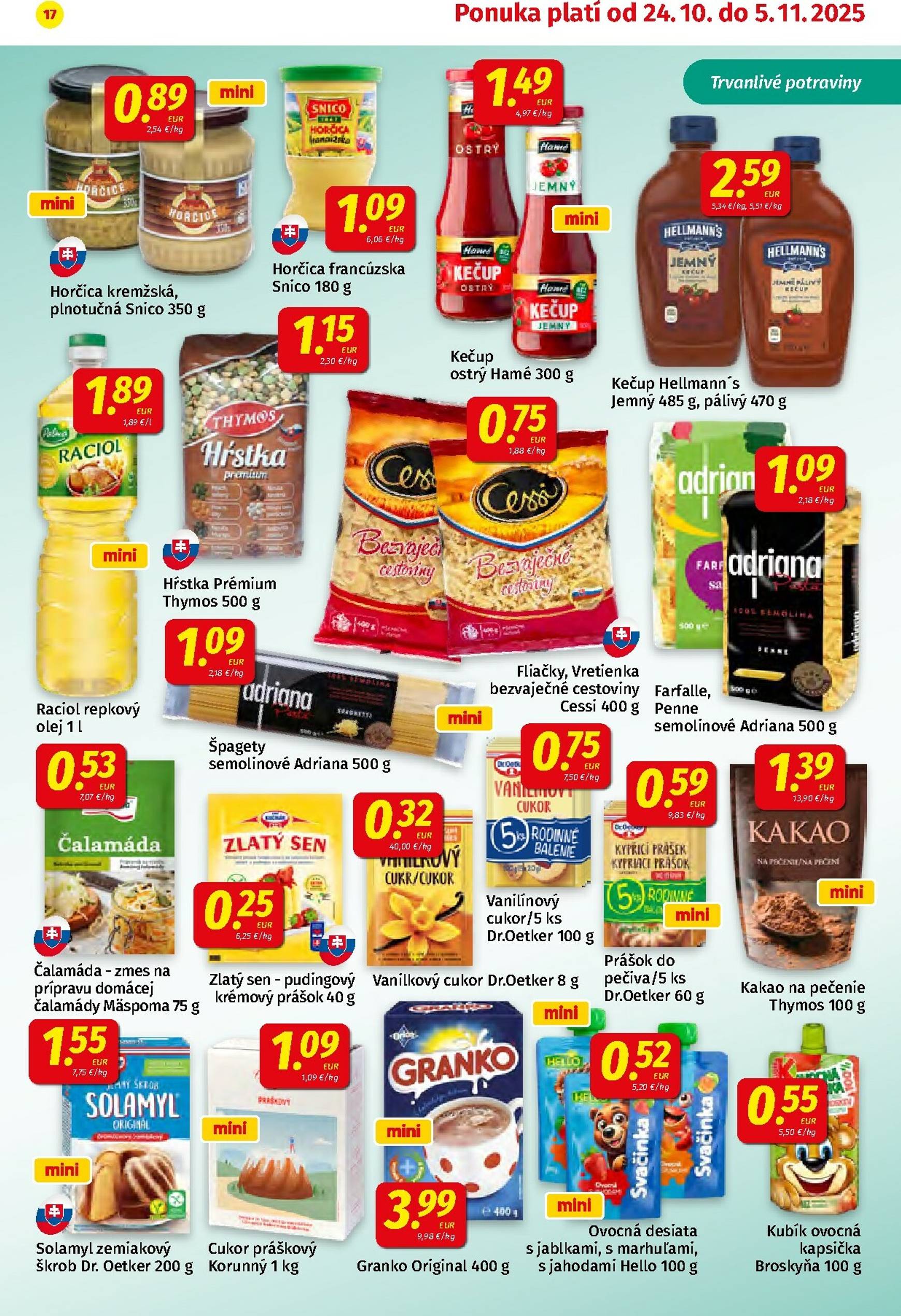 Page 17 of Aktuálny koruna leták platný od piatka 24.10 do 05.11