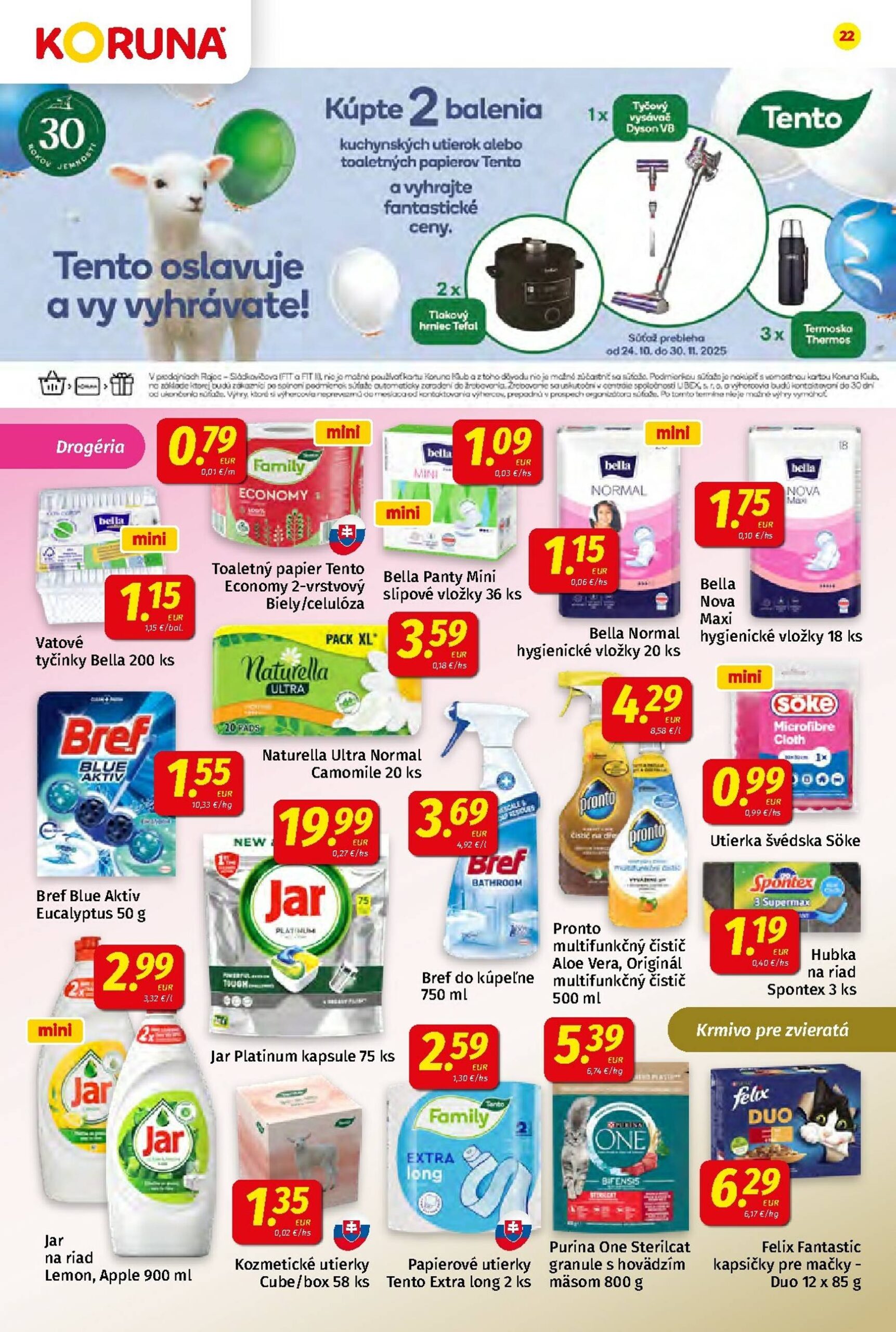 Page 22 of Aktuálny koruna leták platný od piatka 24.10 do 05.11