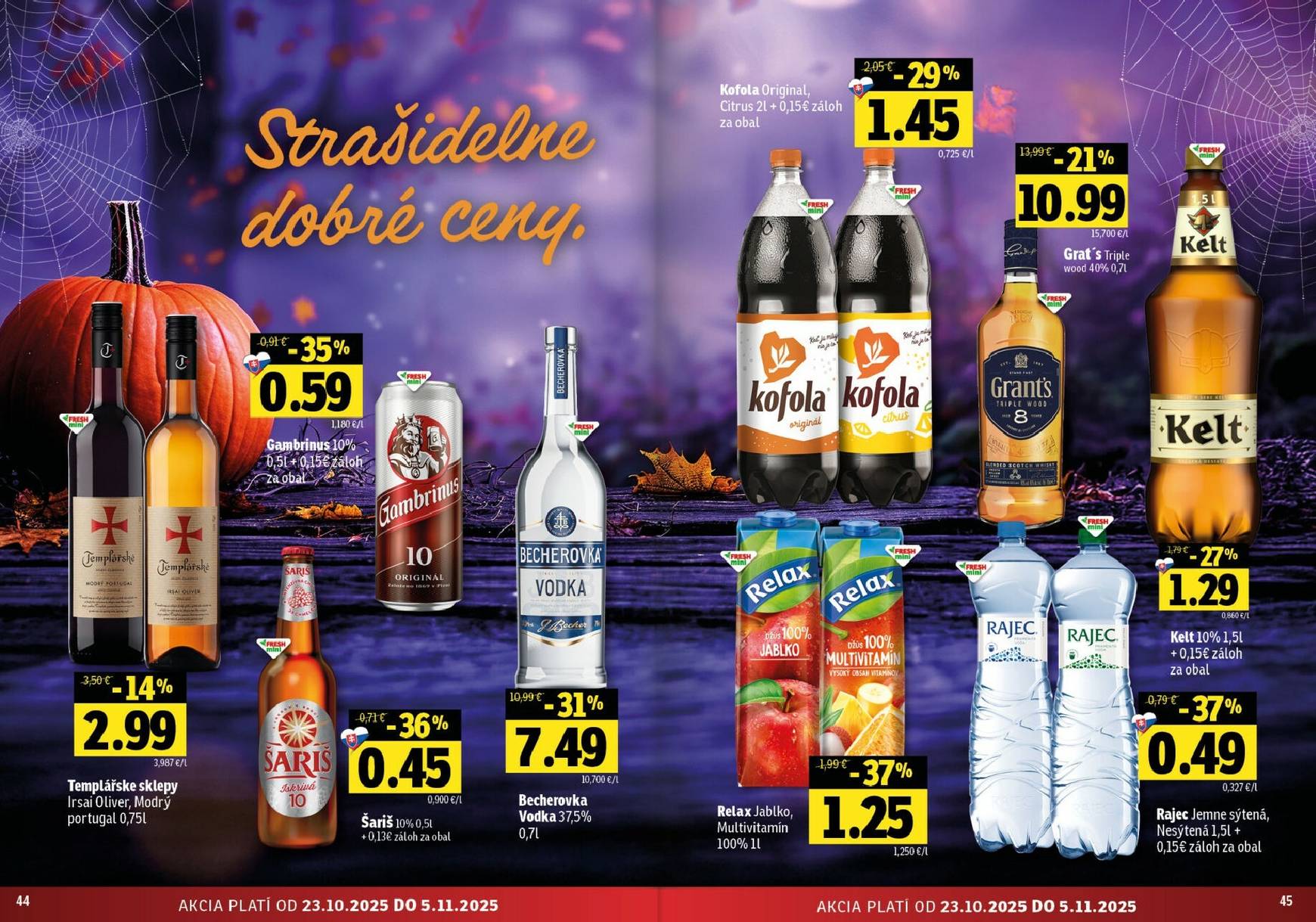 Page 23 of Aktuálny fresh leták platný od štvrtka 23.10 do 05.11
