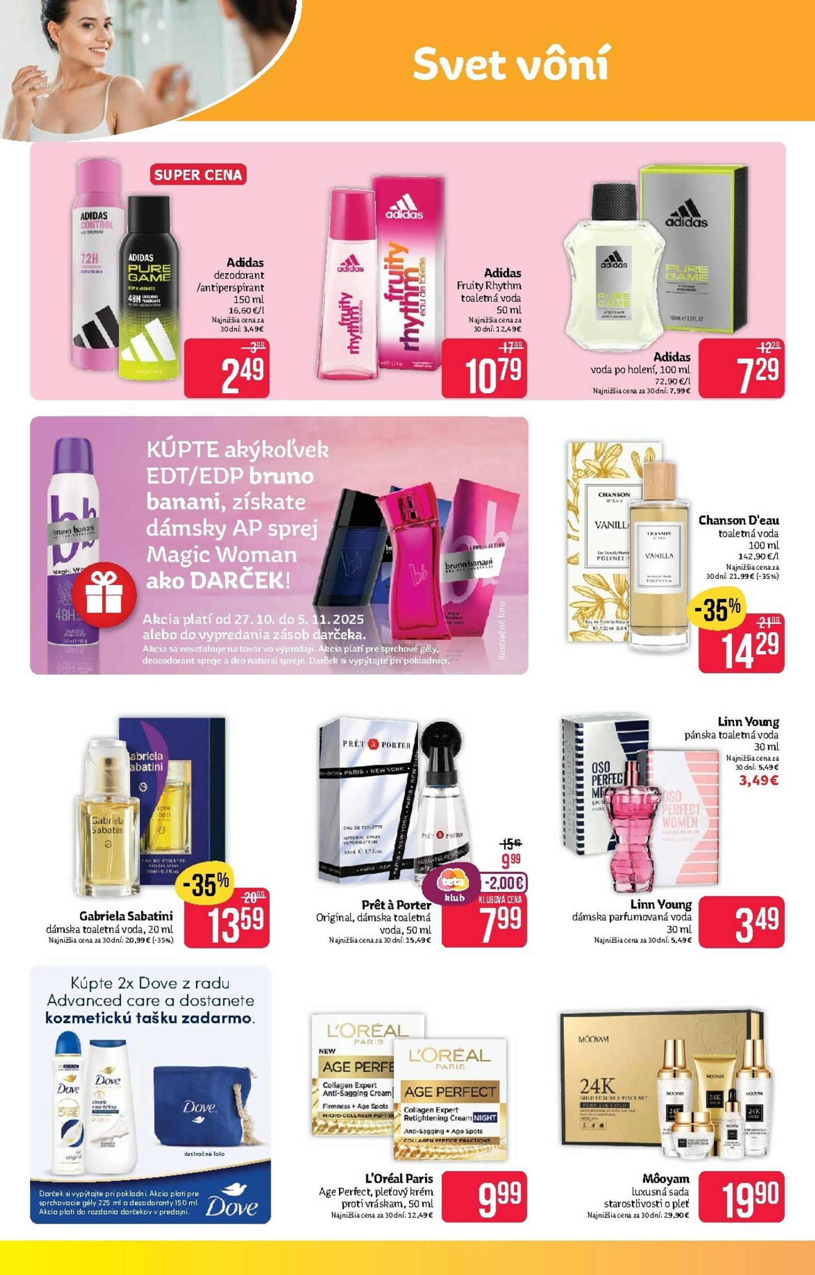 Page 6 of Aktuálny teta-drogerie leták platný od pondelka 27.10 do 05.11