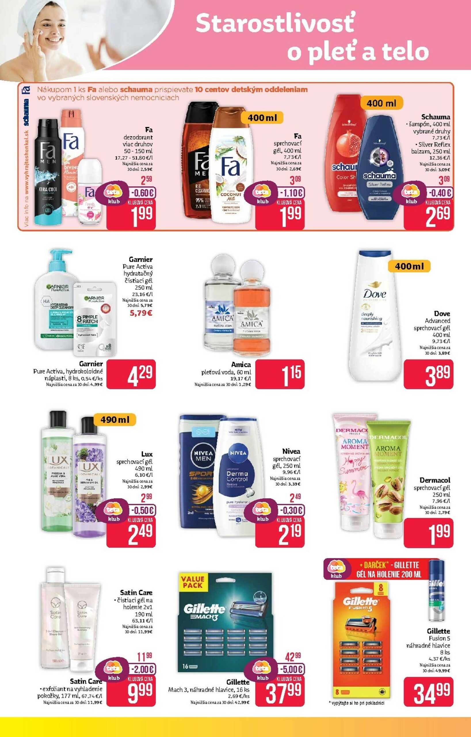 Page 8 of Aktuálny teta-drogerie leták platný od pondelka 27.10 do 05.11