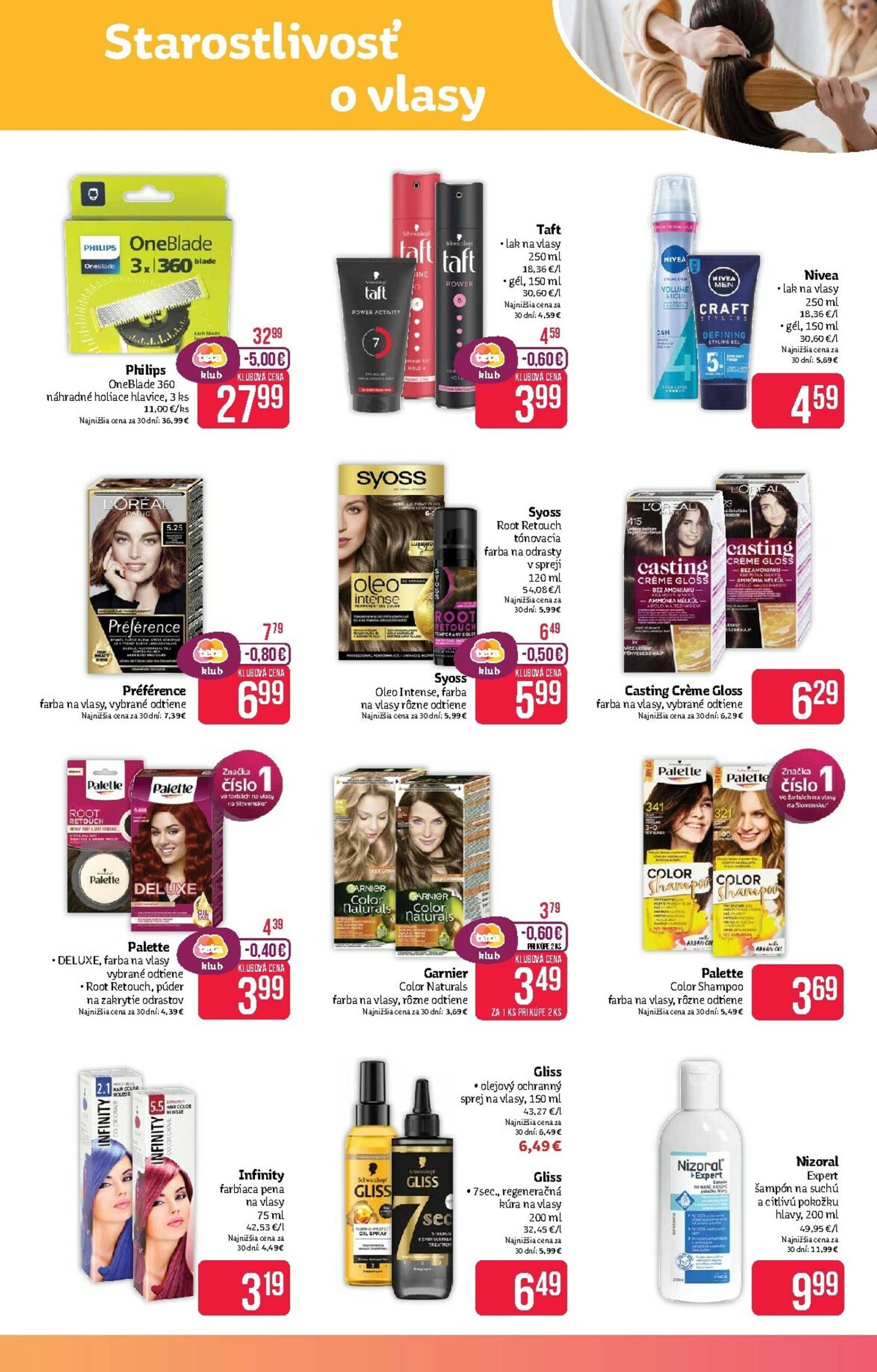 Page 9 of Aktuálny teta-drogerie leták platný od pondelka 27.10 do 05.11