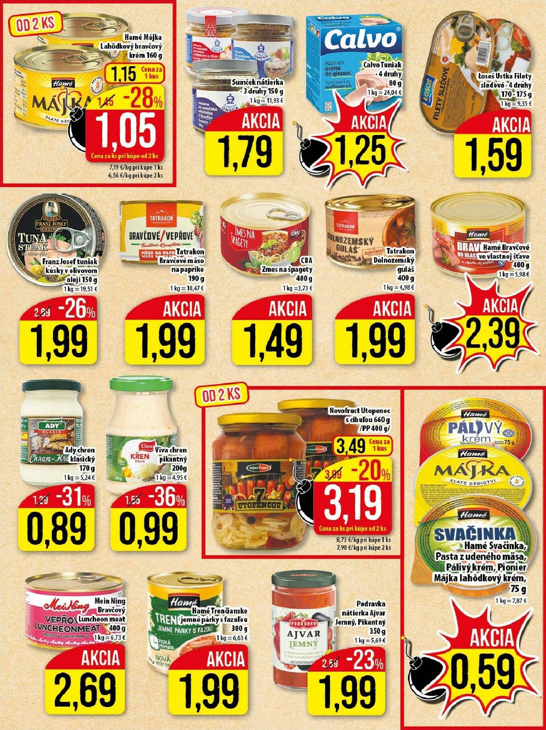 Page 18 of Aktuálny klas leták platný od pondelka 27.10 do 02.11