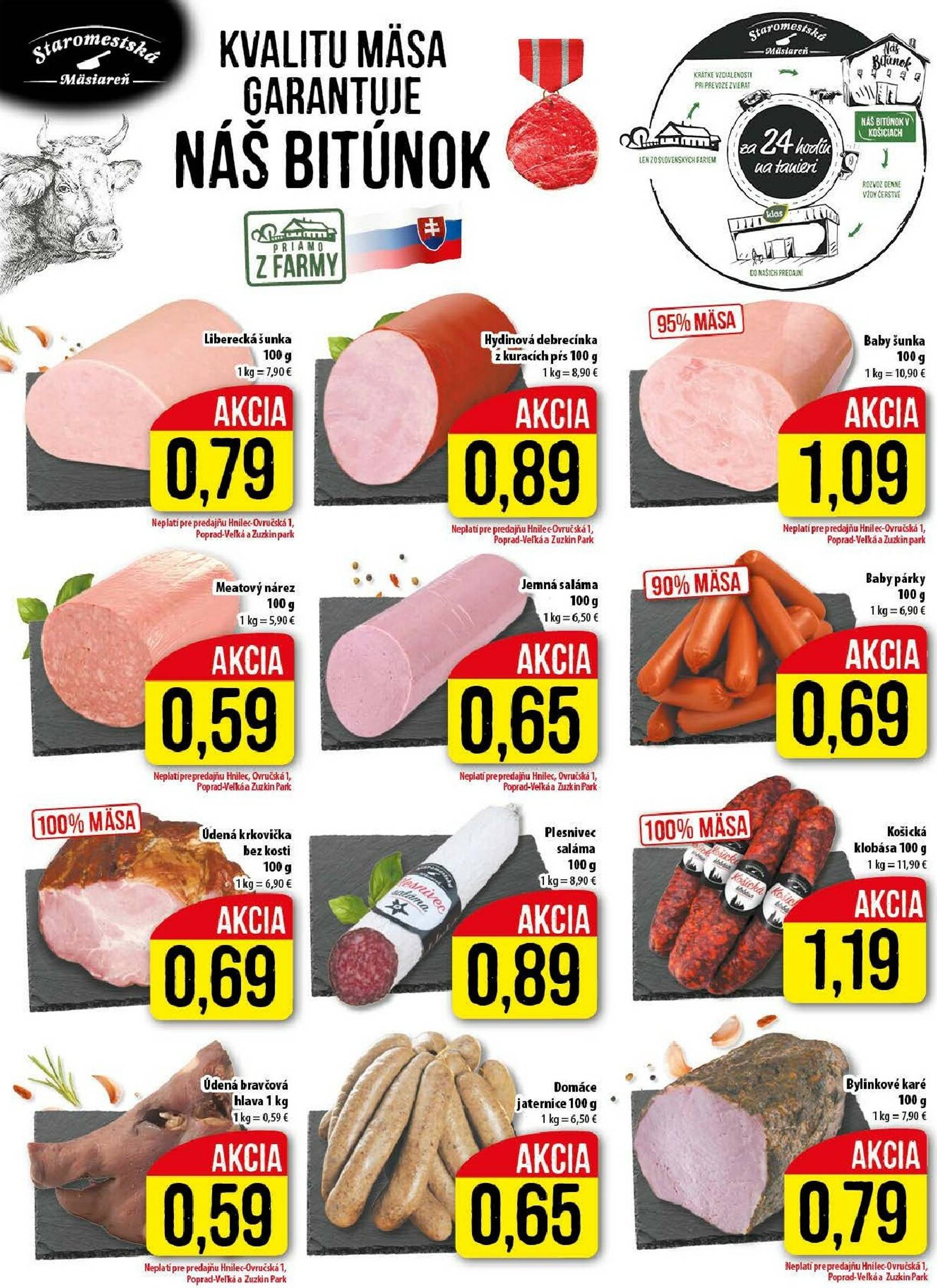 Page 4 of Aktuálny klas leták platný od pondelka 27.10 do 02.11
