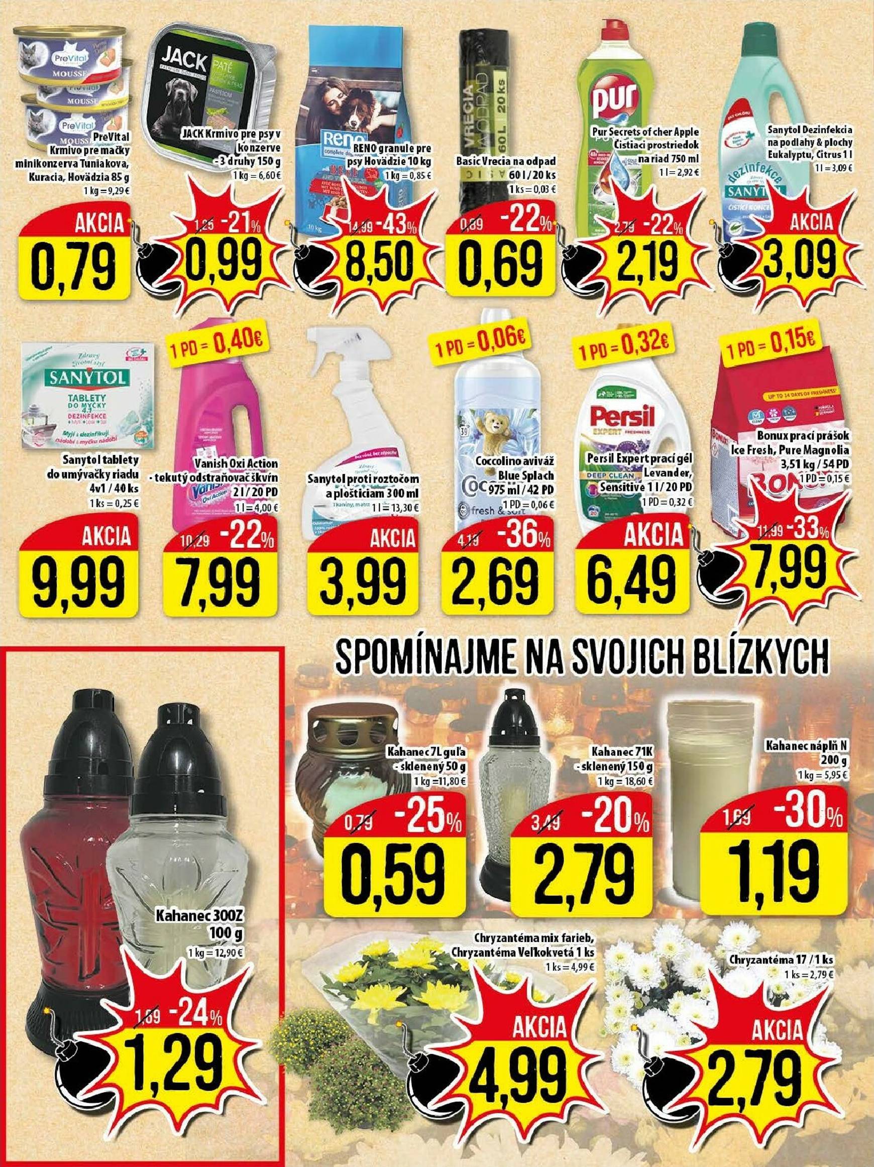 Page 23 of Aktuálny klas leták platný od pondelka 27.10 do 02.11