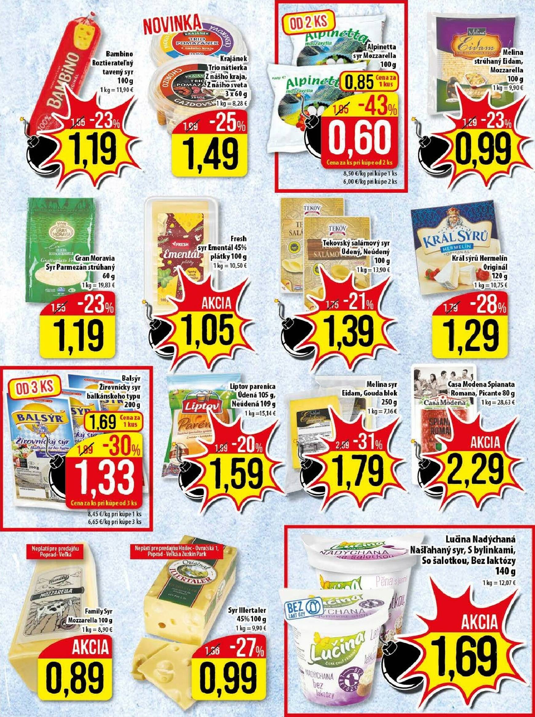 Page 9 of Aktuálny klas leták platný od pondelka 27.10 do 02.11