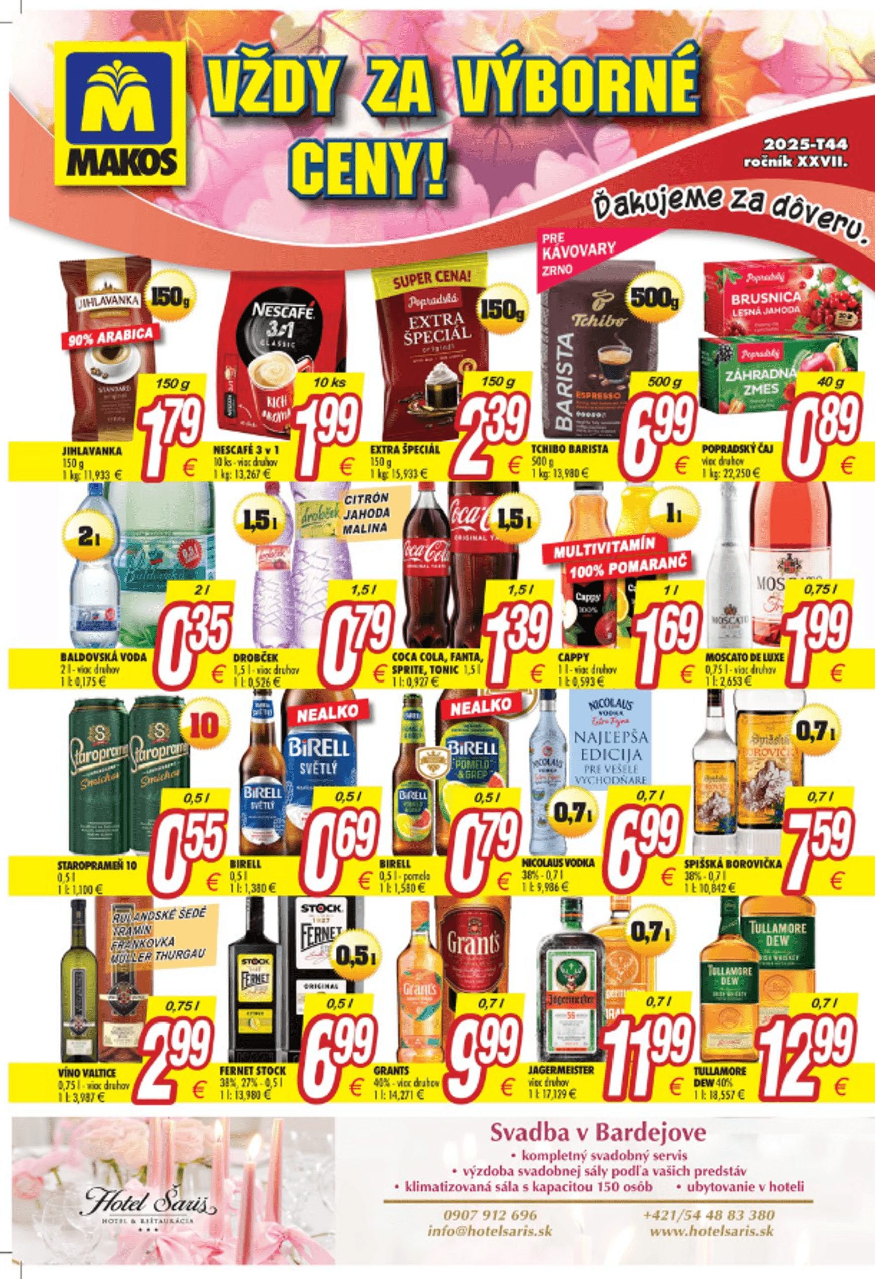 Page 2 of Aktuálny makos leták platný od pondelka 27.10 do 02.11