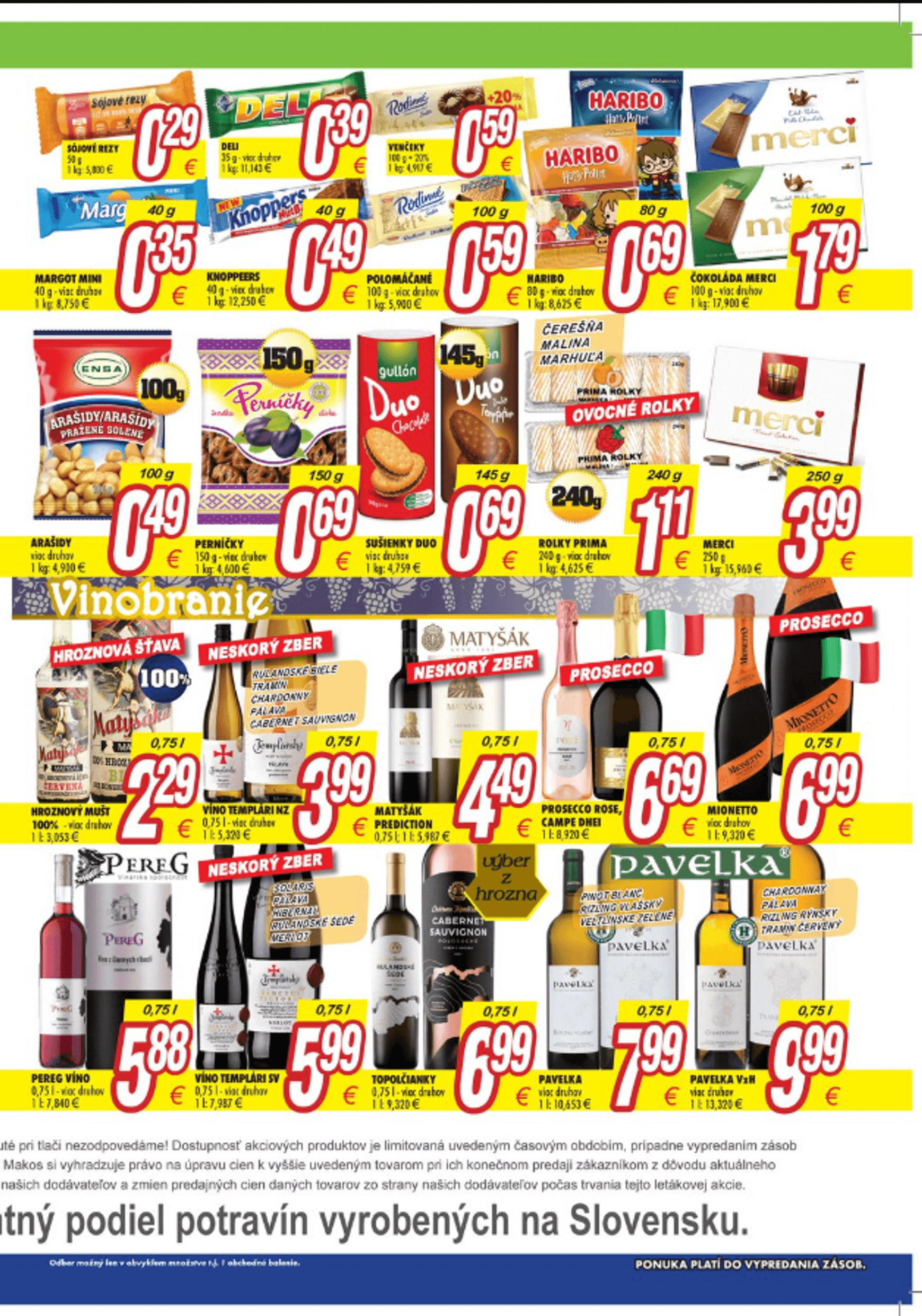 Page 4 of Aktuálny makos leták platný od pondelka 27.10 do 02.11