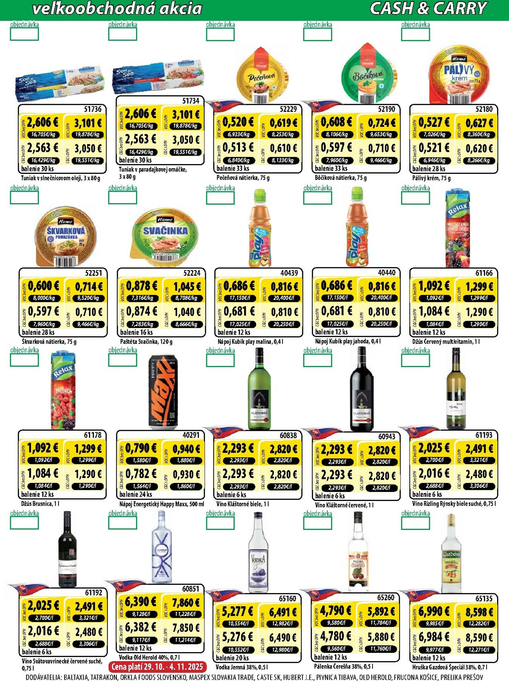 Page 6 of Aktuálny milk-agro leták platný od stredy 29.10 do 11.11