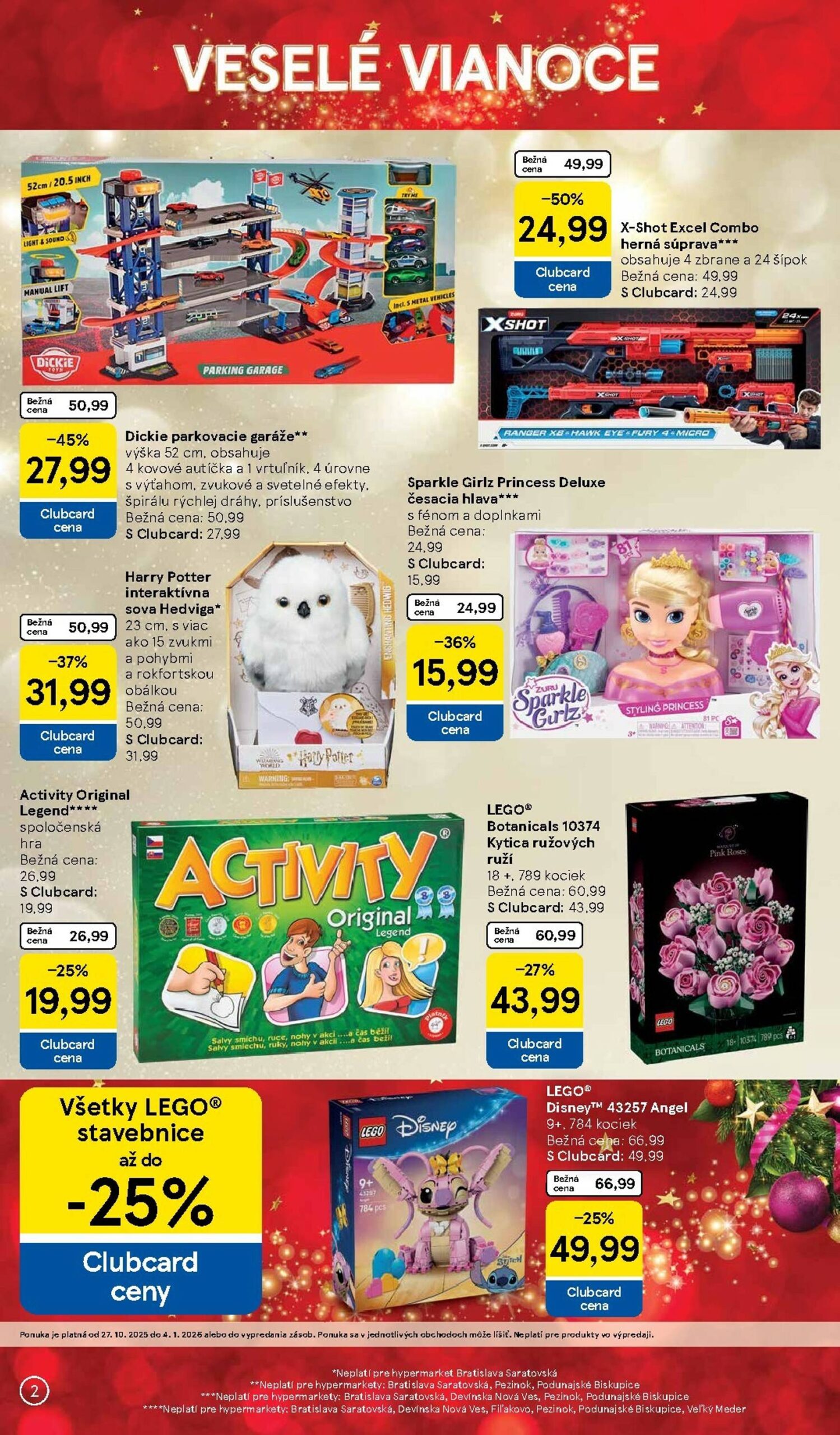 Page 2 of Aktuálny tesco leták platný od pondelka 27.10 do 17.11