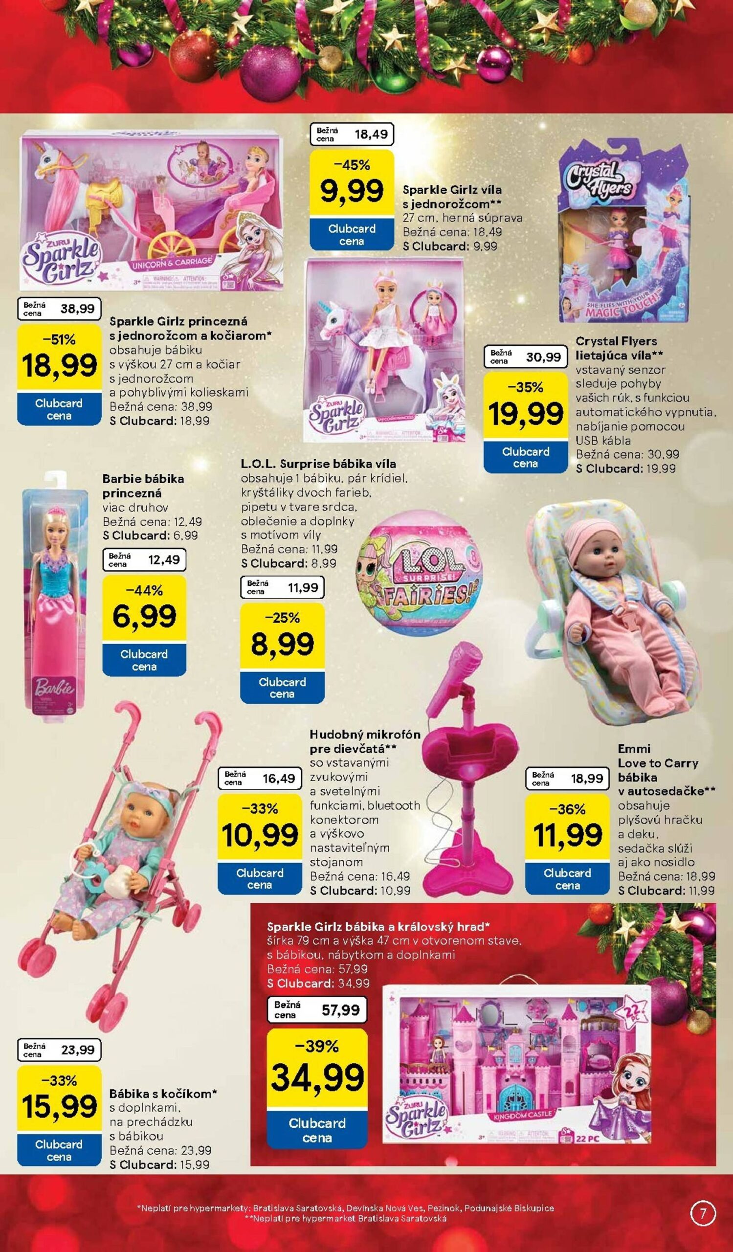 Page 7 of Aktuálny tesco leták platný od pondelka 27.10 do 17.11