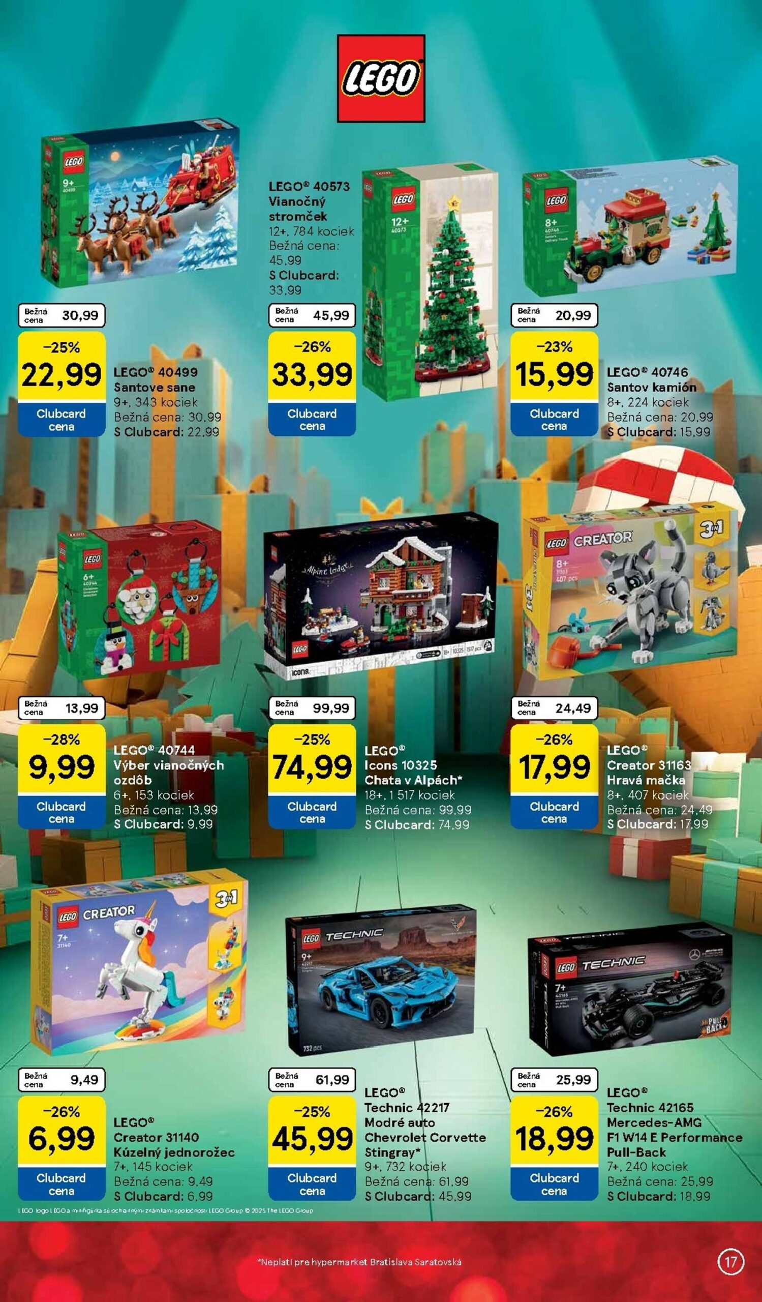 Page 17 of Aktuálny tesco leták platný od pondelka 27.10 do 17.11