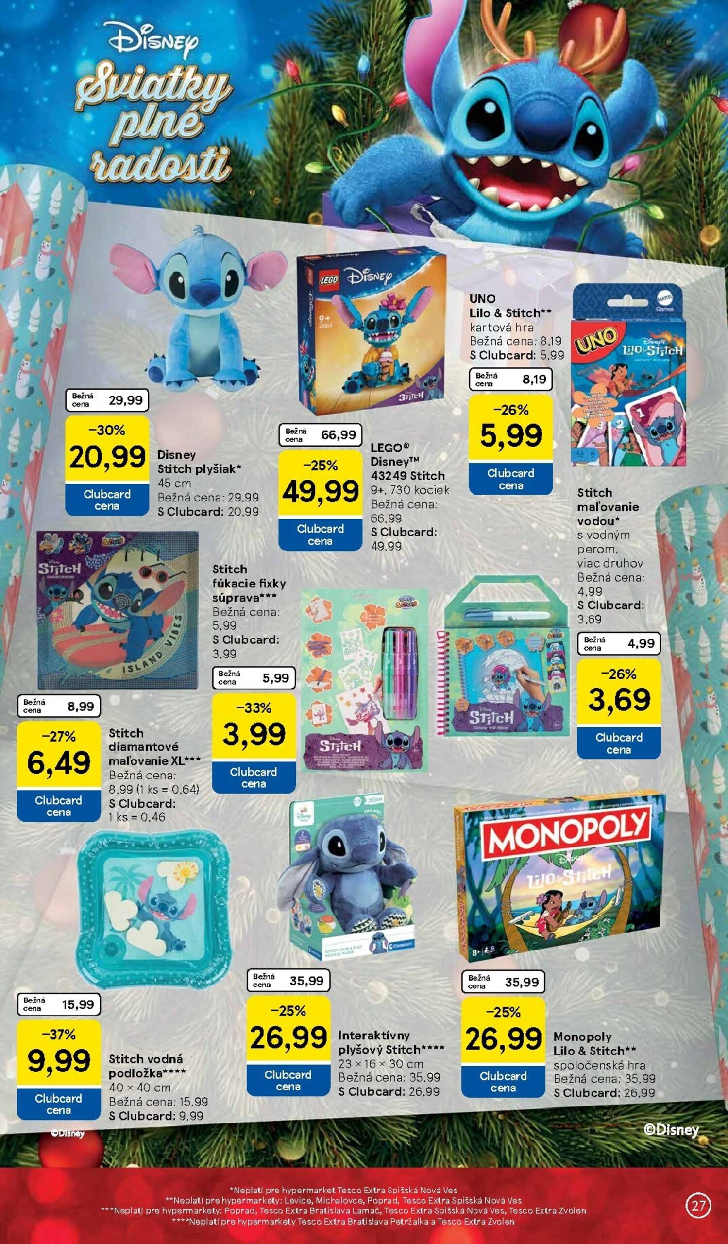 Page 27 of Aktuálny tesco leták platný od pondelka 27.10 do 17.11