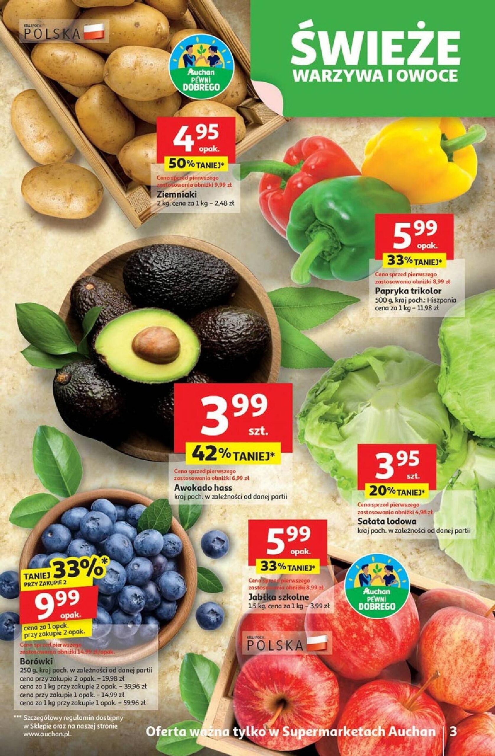 Page 3 of Aktuálny auchan-polsko leták platný od štvrtka 30.10 do 05.11