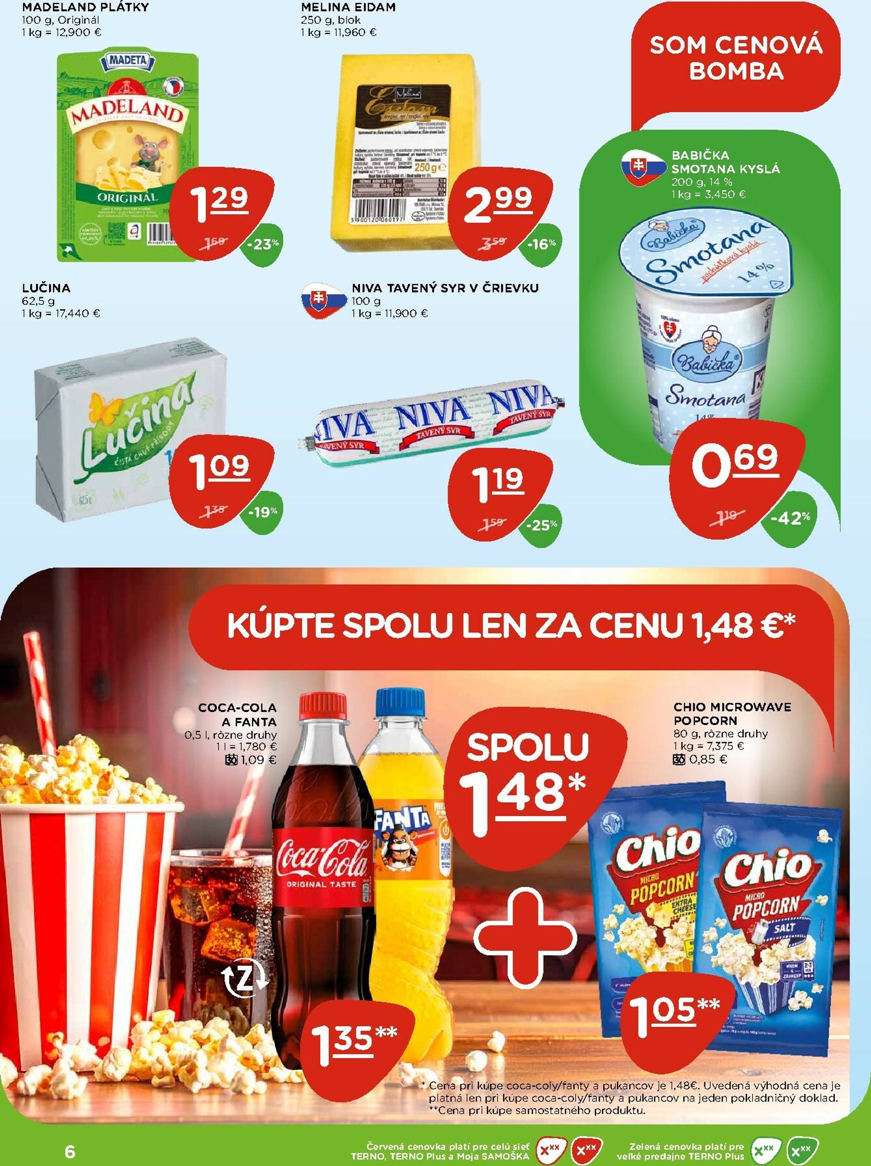 Page 6 of Aktuálny terno leták platný od štvrtka 23.10 do 29.10