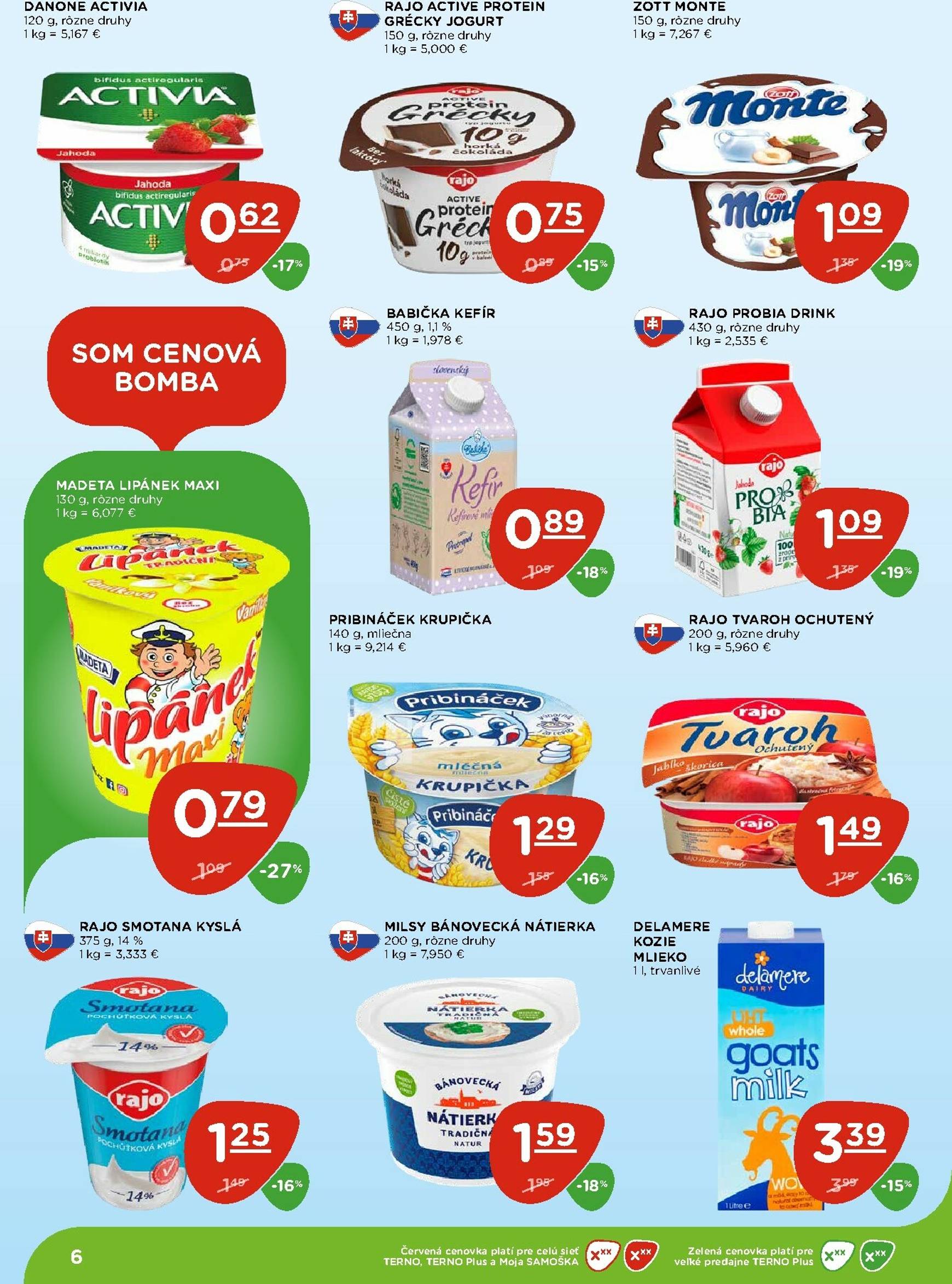 Page 6 of Aktuálny terno leták platný od štvrtka 30.10 do 05.11