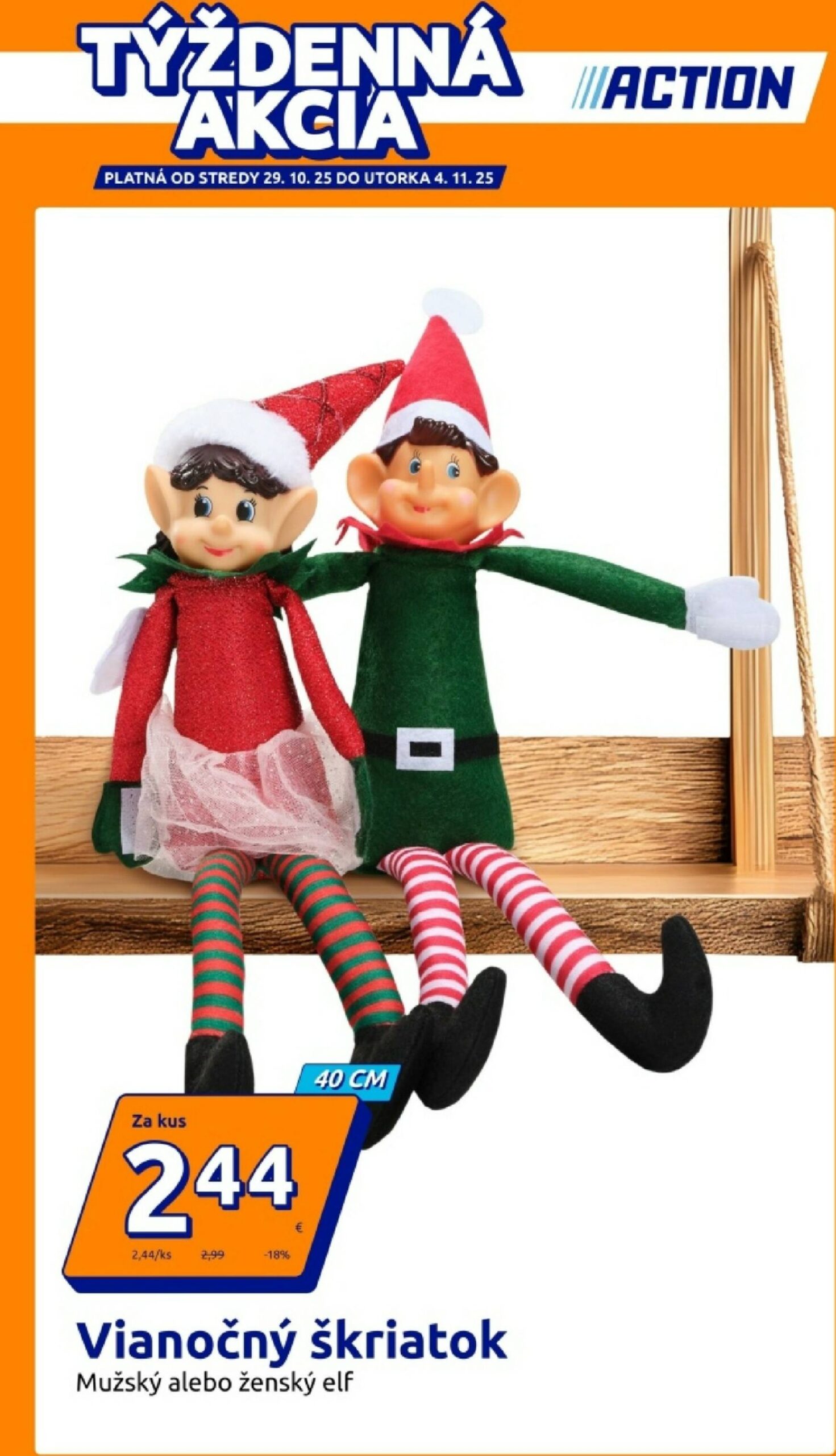 Page 1 of Aktuálny action leták platný od stredy 29.10 do 04.11