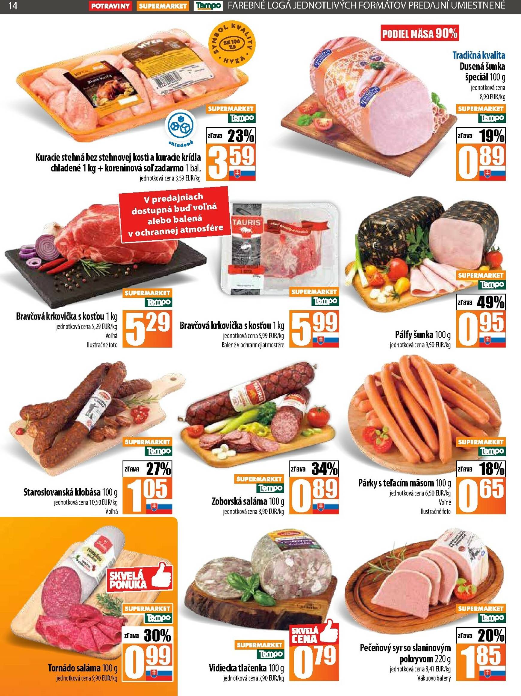 Page 14 of Aktuálny coop-jednota leták platný od štvrtka 30.10 do 05.11