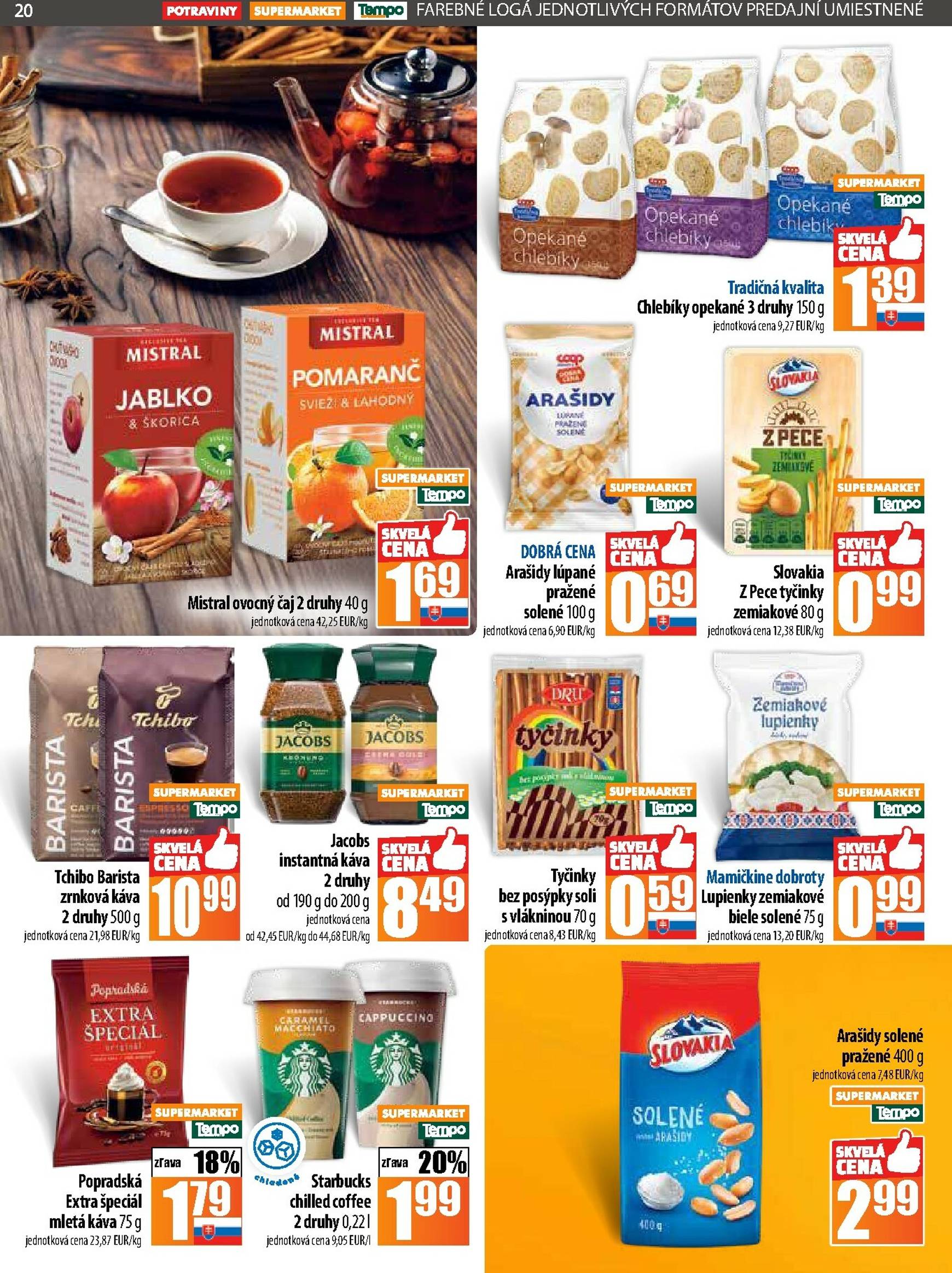Page 20 of Aktuálny coop-jednota leták platný od štvrtka 30.10 do 05.11