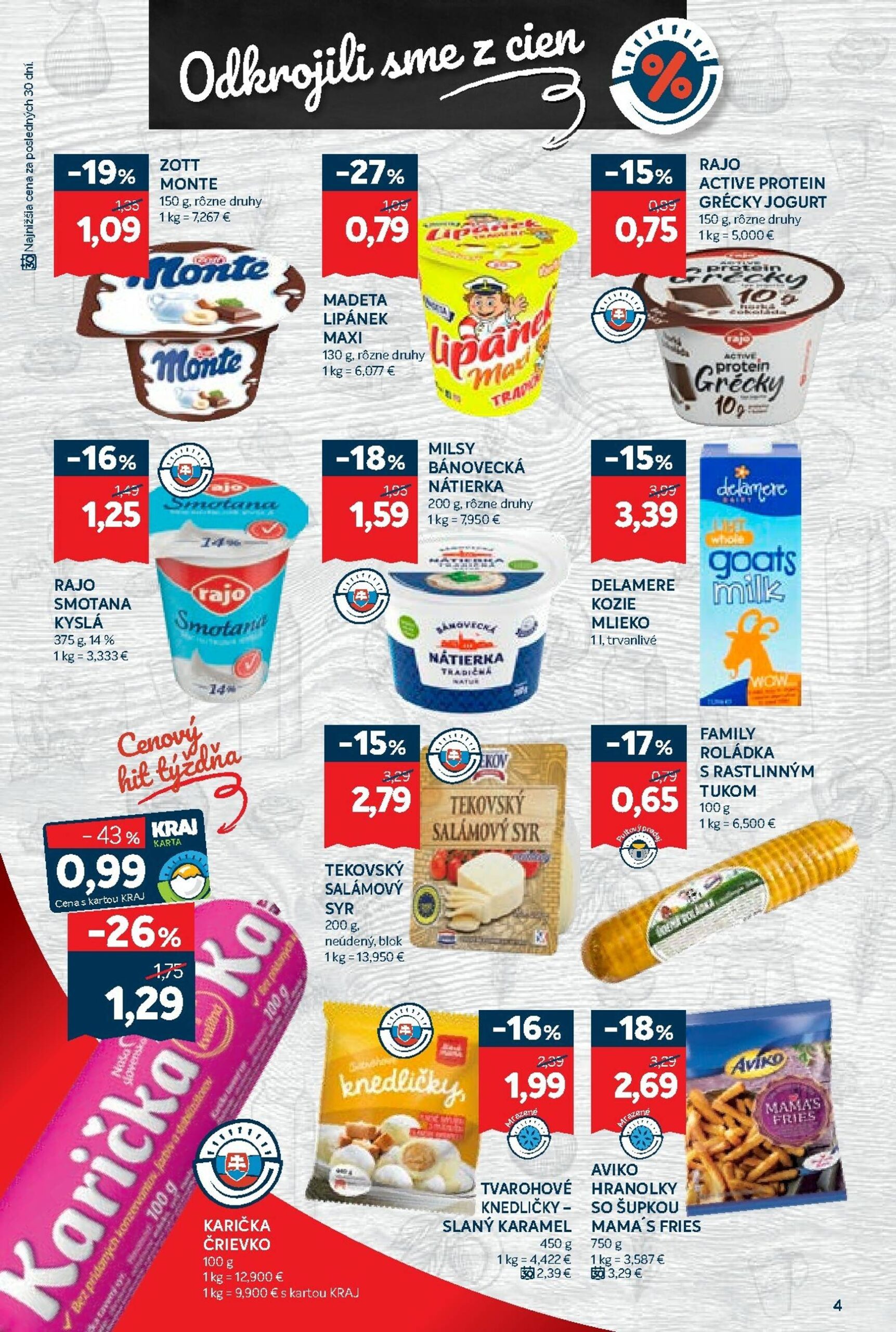 Page 6 of Aktuálny kraj leták platný od štvrtka 30.10 do 05.11