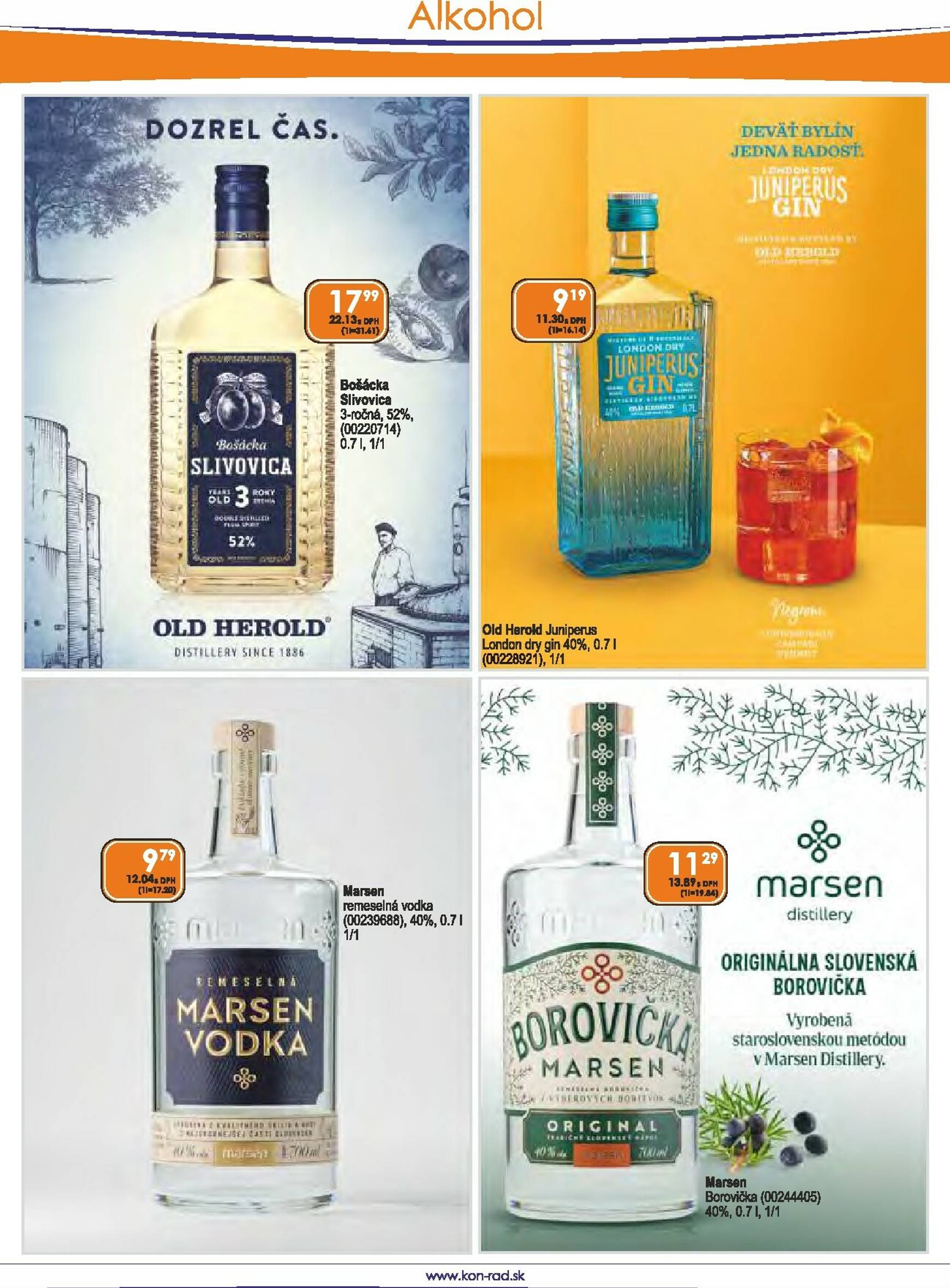 Page 8 of Aktuálny kon-rad leták platný od soboty 01.11 do 30.11