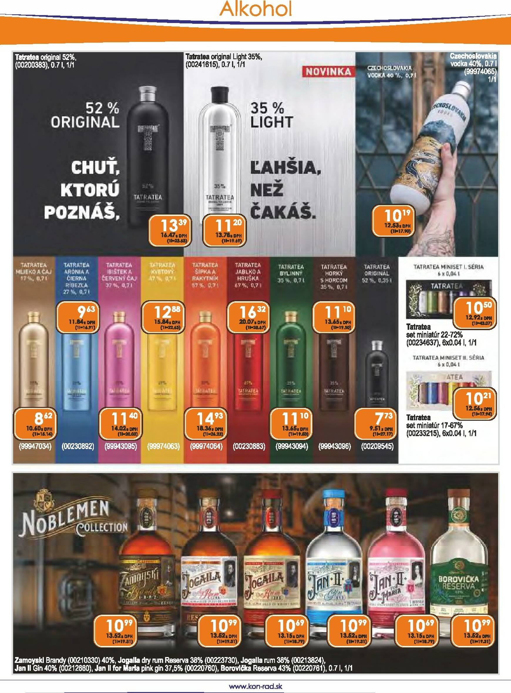 Page 17 of Aktuálny kon-rad leták platný od soboty 01.11 do 30.11