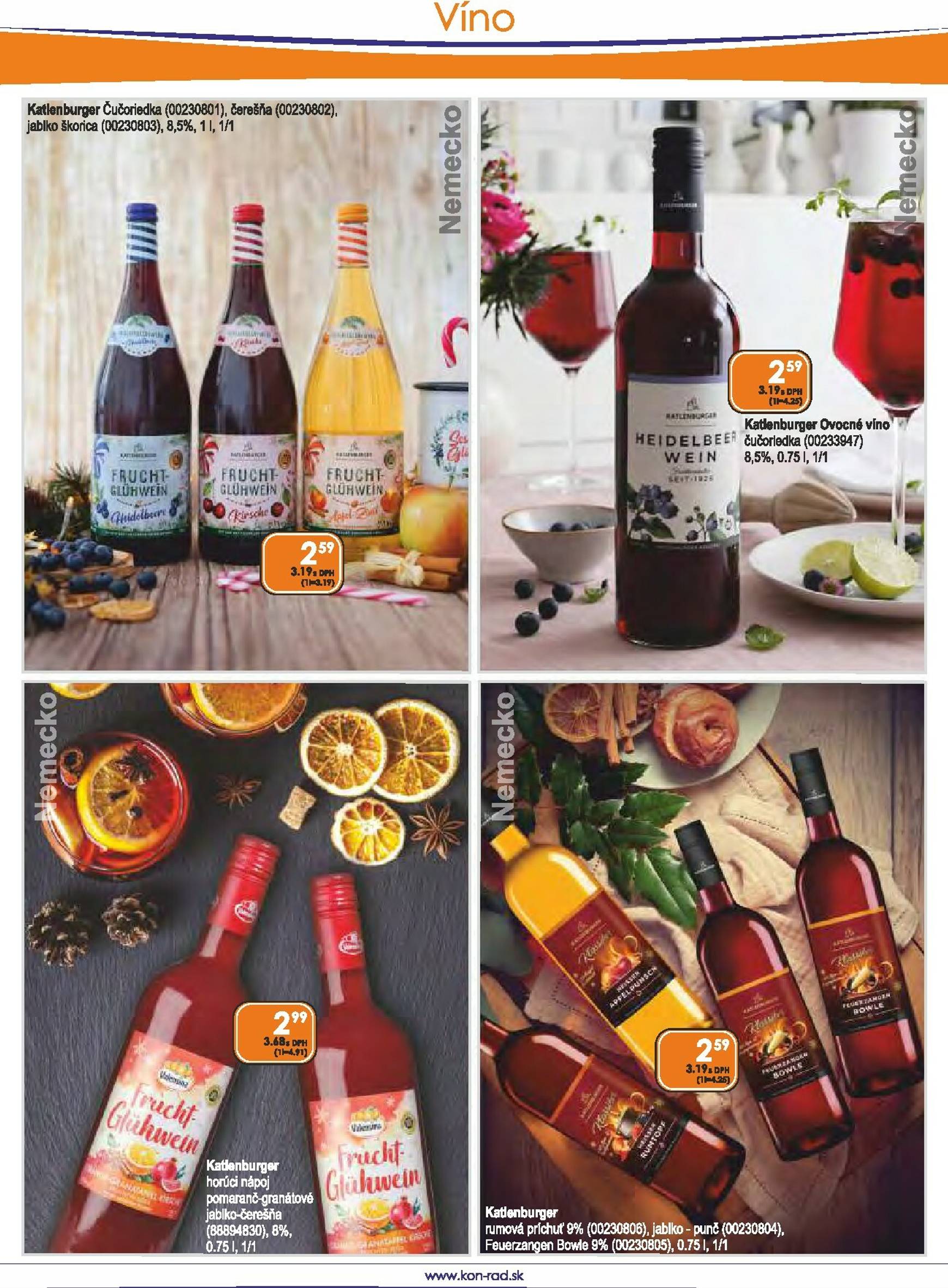 Page 21 of Aktuálny kon-rad leták platný od soboty 01.11 do 30.11