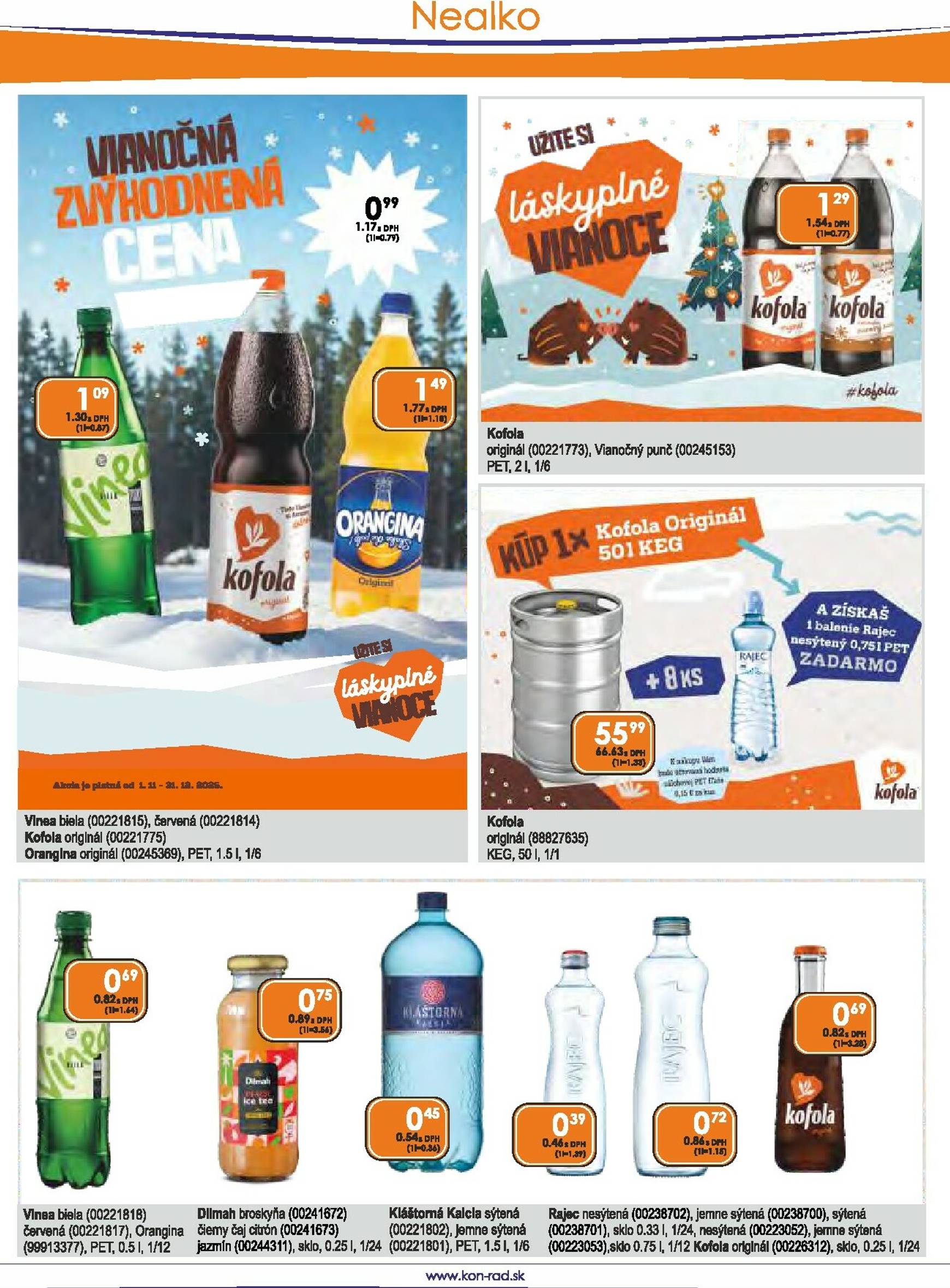 Page 35 of Aktuálny kon-rad leták platný od soboty 01.11 do 30.11